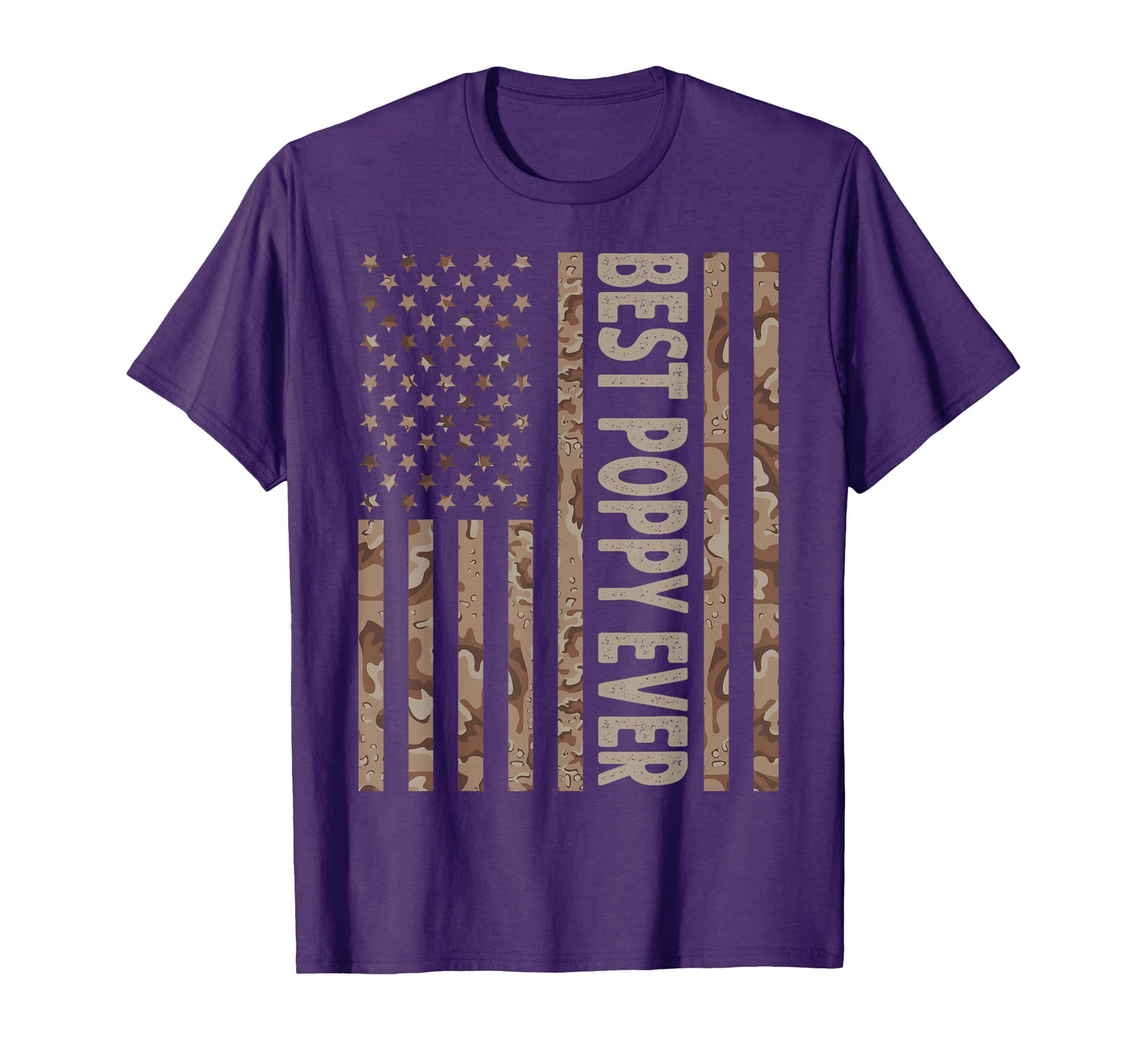 Best Poppy Ever Us American Flag T-Shirt - Minimalist Print for Adults - T-Shirt, Sweatshirt, Hoodie