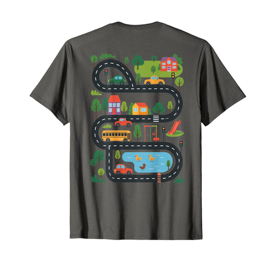 Back Tired Dads Club Car Race Track Dad T-Shirt - Unique Graphic Men Women - T-Shirt, Sweatshirt, Hoodie