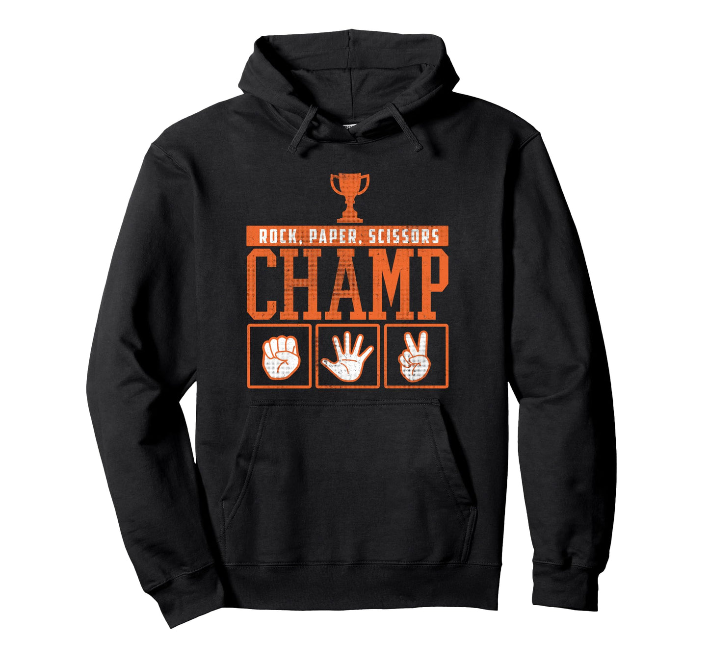 Rock Paper Scissors Champ Dad Jokes Hoodie - Streetwear Style Unisex - T-Shirt, Sweatshirt, Hoodie