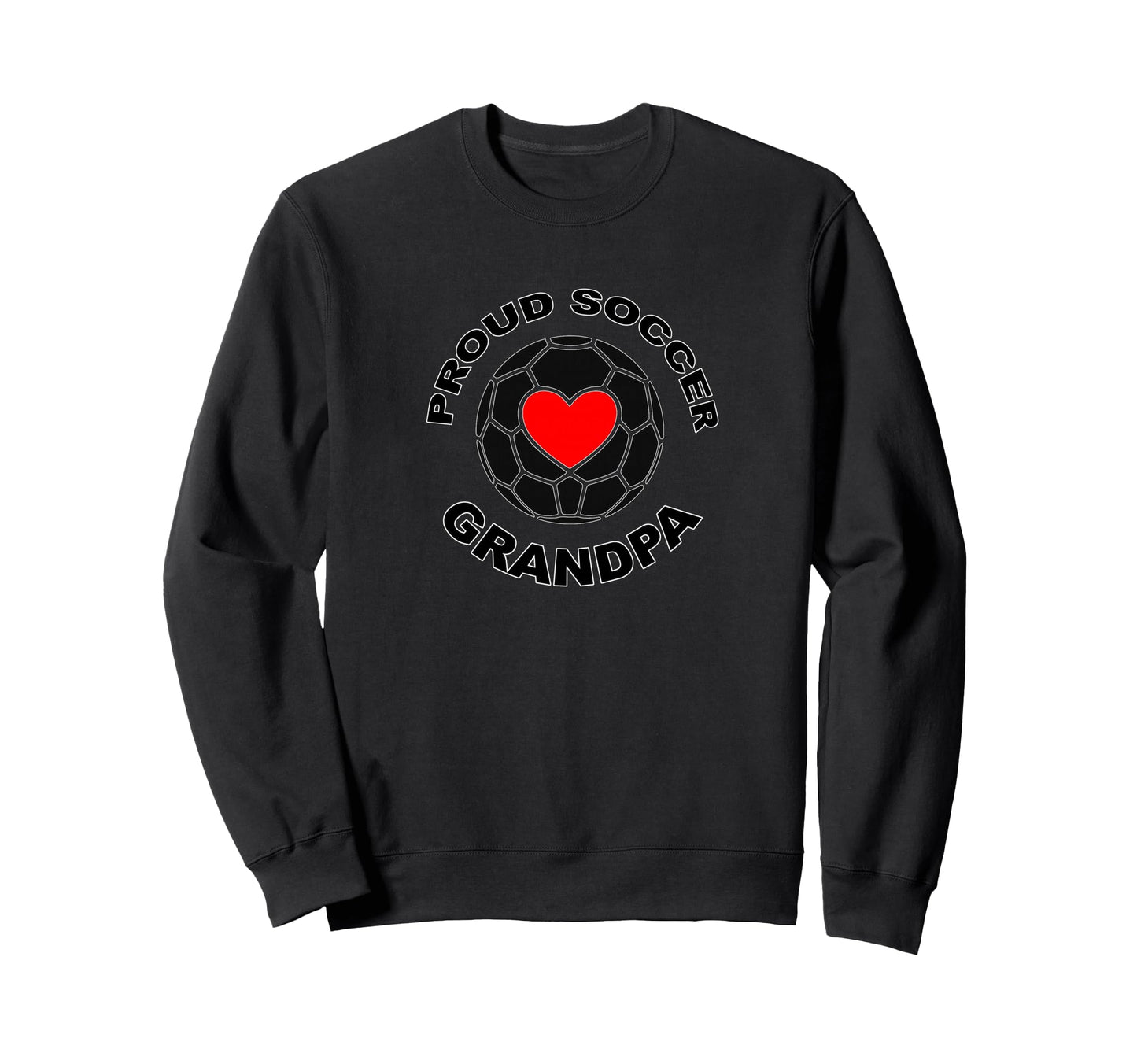 Proud Soccer Grandpa Sweatshirt - Aesthetic Graphic for Adults - T-Shirt, Sweatshirt, Hoodie