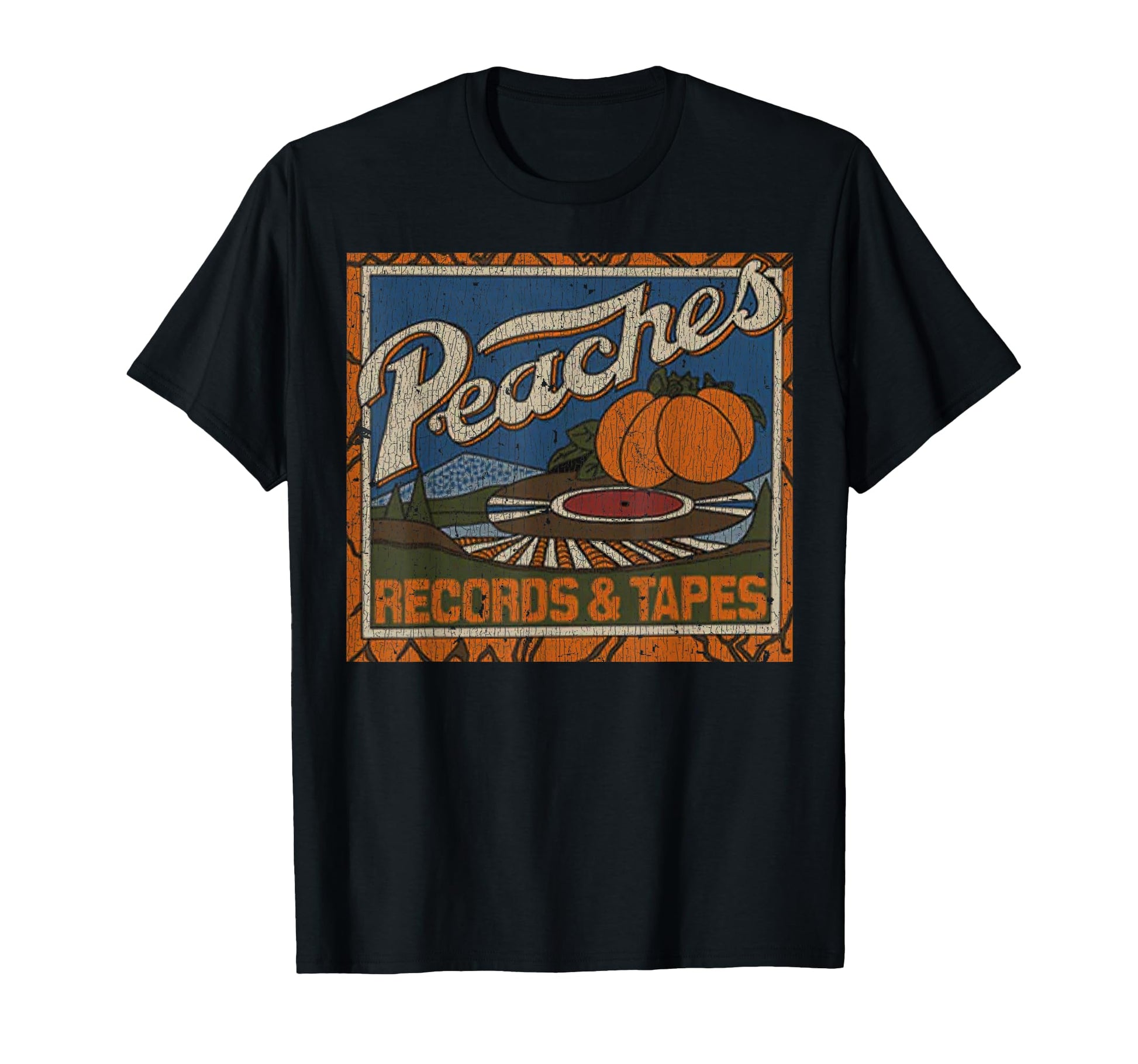 Peaches Records Tapes 1975 T-Shirt - Graphic Print Unisex - T-Shirt, Sweatshirt, Hoodie