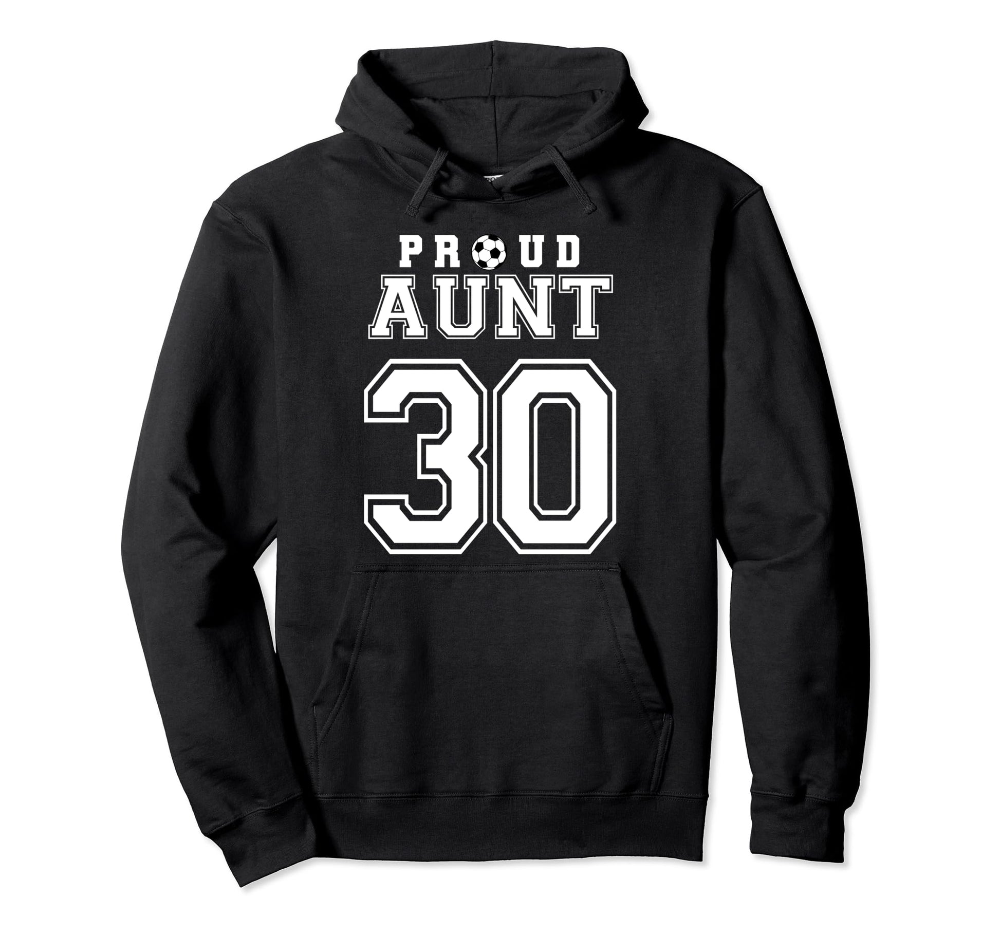 Number 30 Custom Proud Soccer Futbol Hoodie - Unique Graphic Men Women - T-Shirt, Sweatshirt, Hoodie
