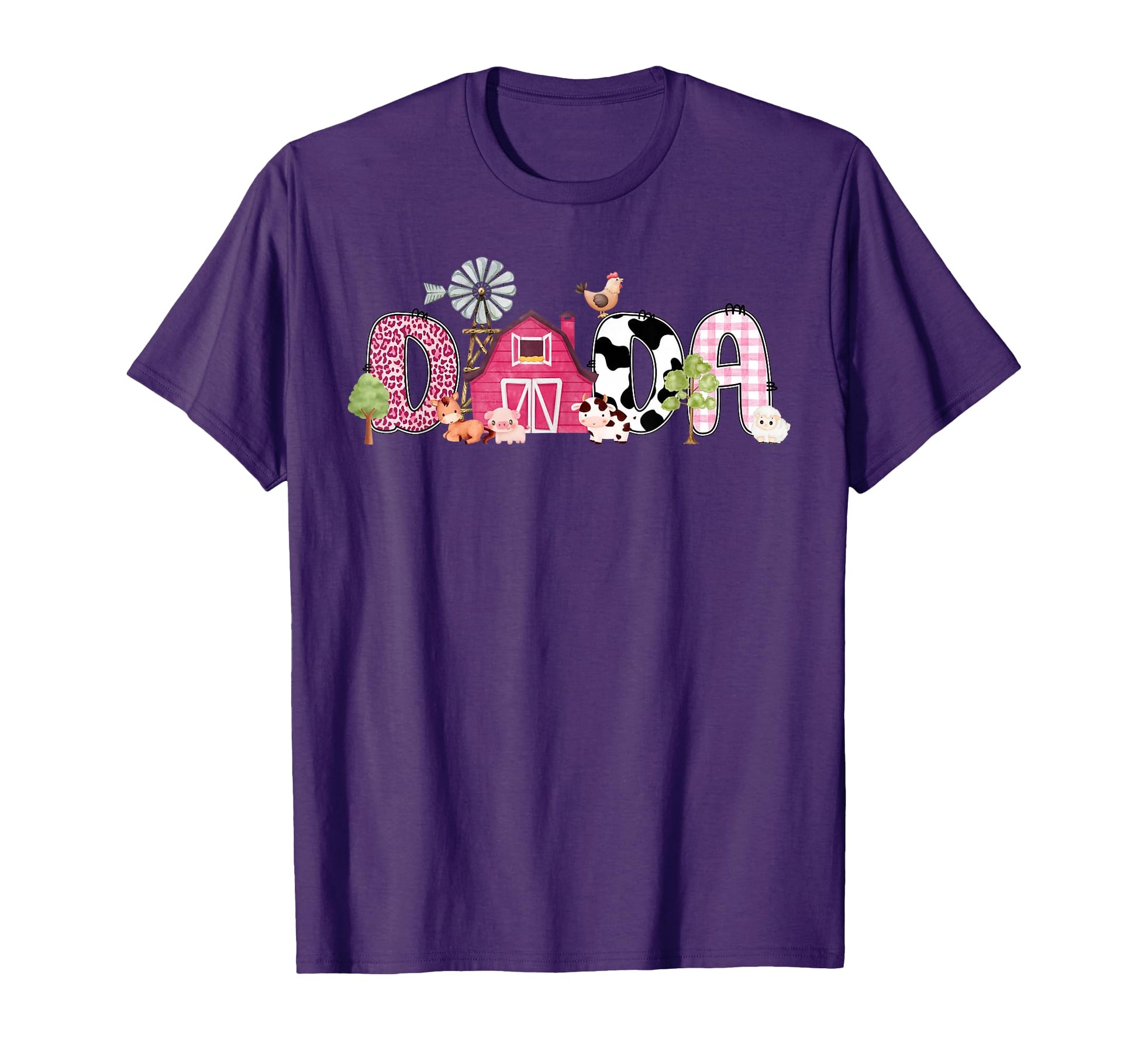 Dada Farm Animal Birthday 1St Family T-Shirt - Custom Art Print Unisex - T-Shirt, Sweatshirt, Hoodie