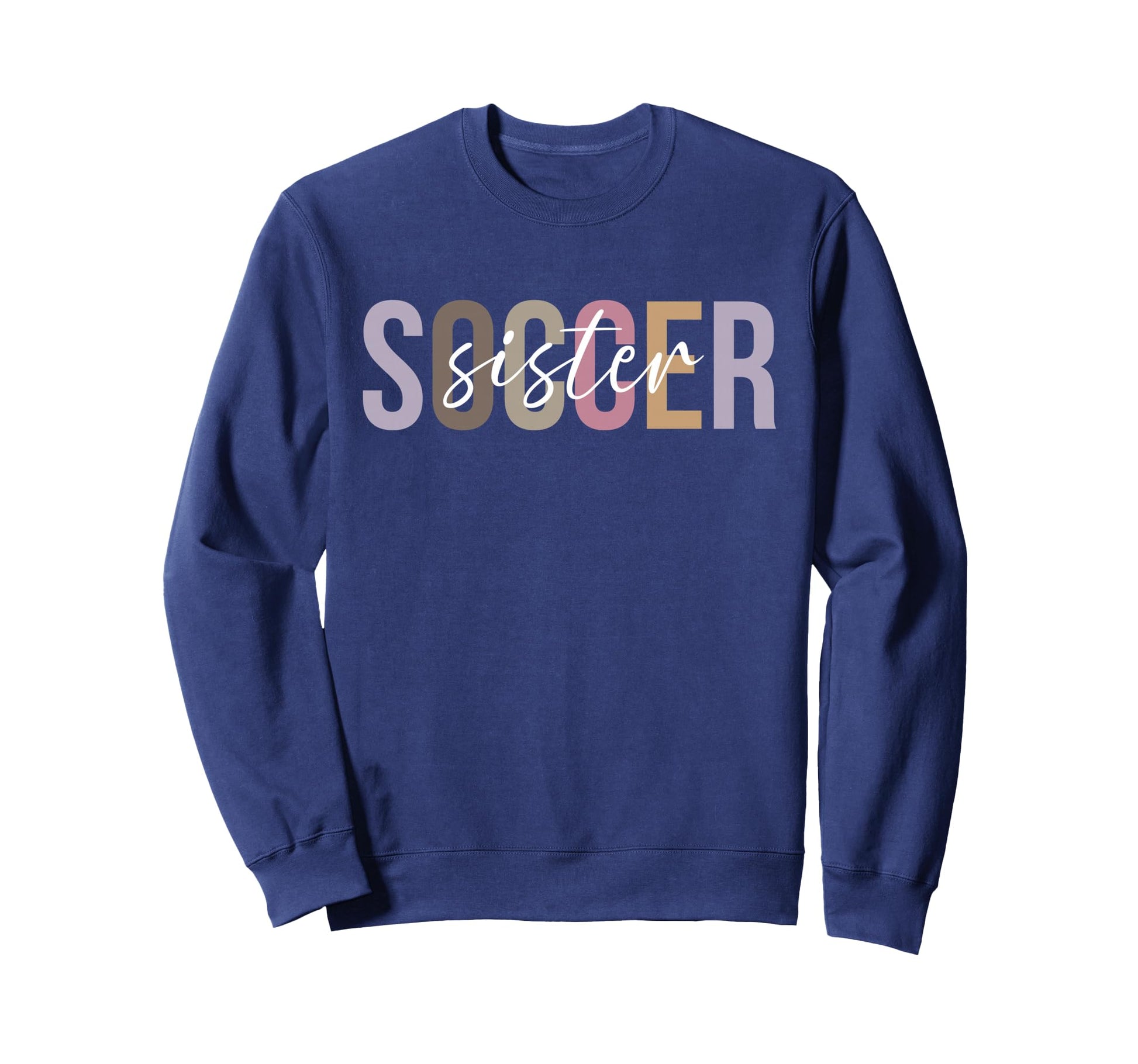 Soccer Sister Boho Soccer Players Sweatshirt - Minimalist Print Men Women - T-Shirt, Sweatshirt, Hoodie