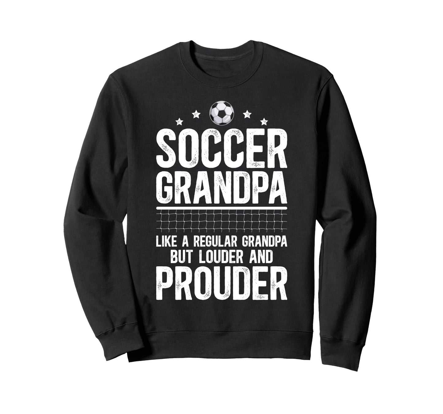 Soccer Grandpa Soccer Player Sweatshirt - Aesthetic Graphic for Adults - T-Shirt, Sweatshirt, Hoodie