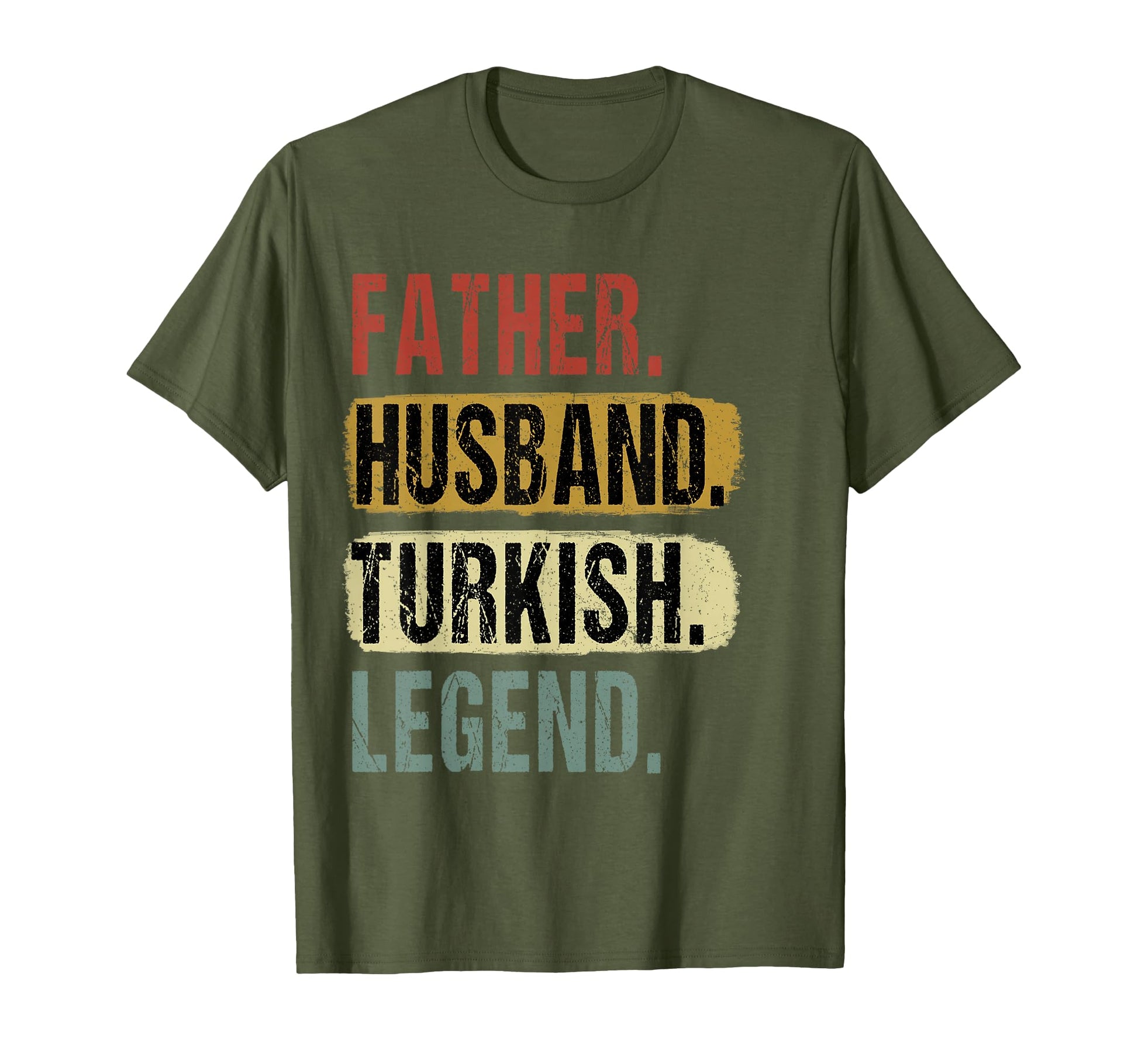 Father Husband Turkish Legend Turkey T-Shirt - Trendy Graphic for Adults - T-Shirt, Sweatshirt, Hoodie
