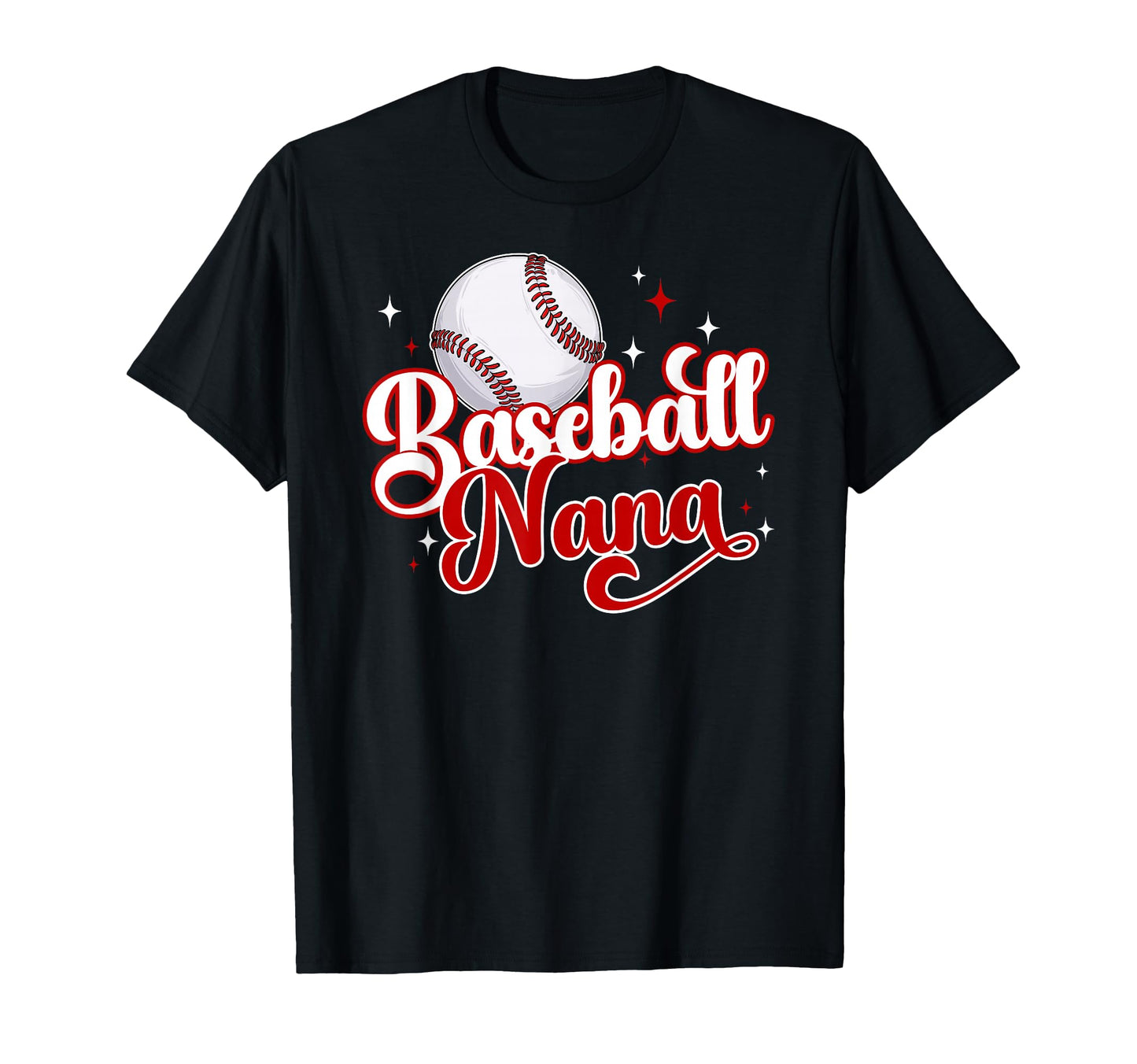 Baseball Nana Baseball Player Nana T-Shirt - Unique Graphic for Adults - T-Shirt, Sweatshirt, Hoodie