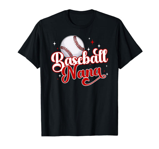 Baseball Nana Baseball Player Nana T-Shirt - Unique Graphic for Adults - T-Shirt, Sweatshirt, Hoodie