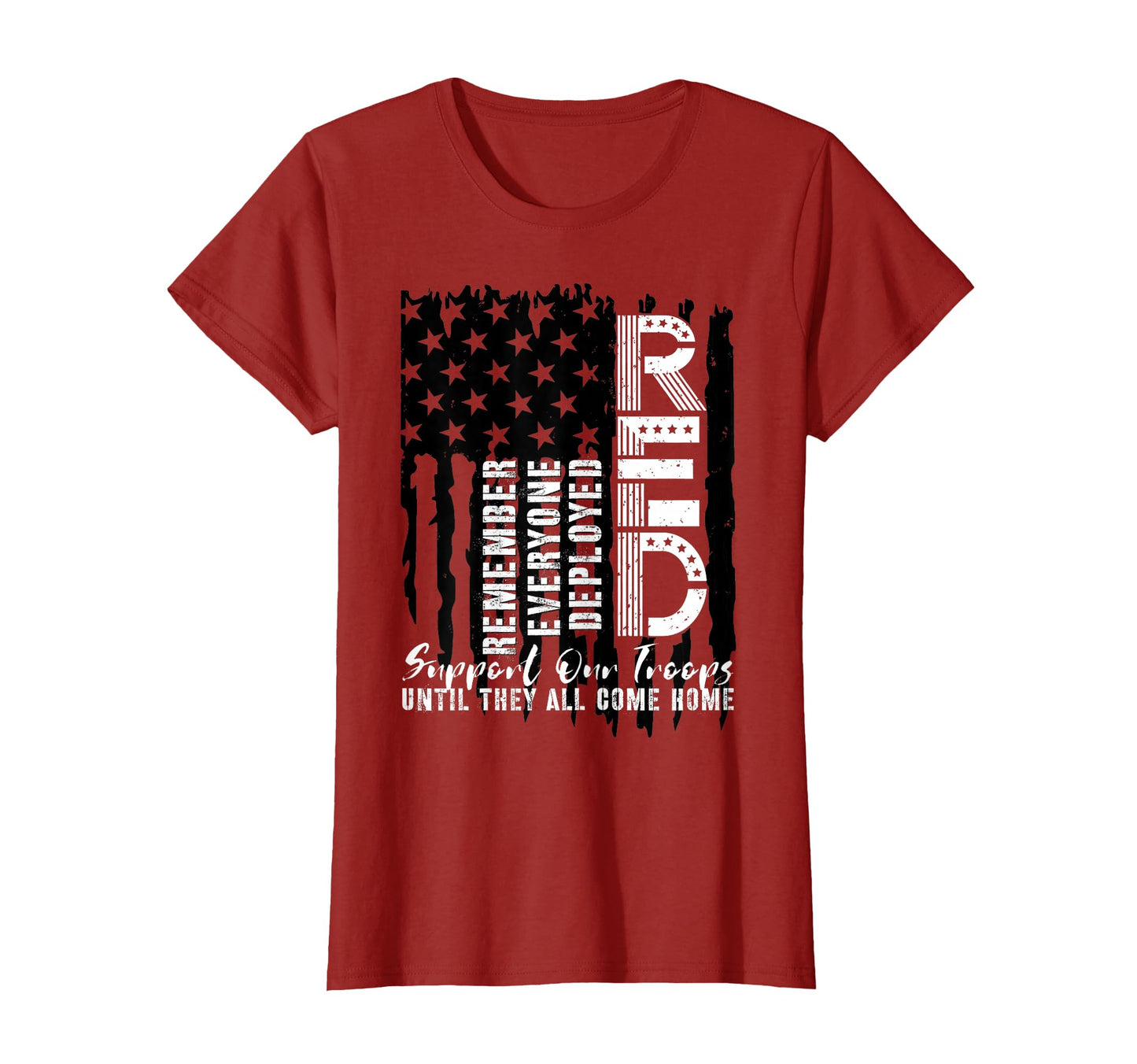 Friday We Wear Red Friday Military T-Shirt - Streetwear Style Unisex - T-Shirt, Sweatshirt, Hoodie