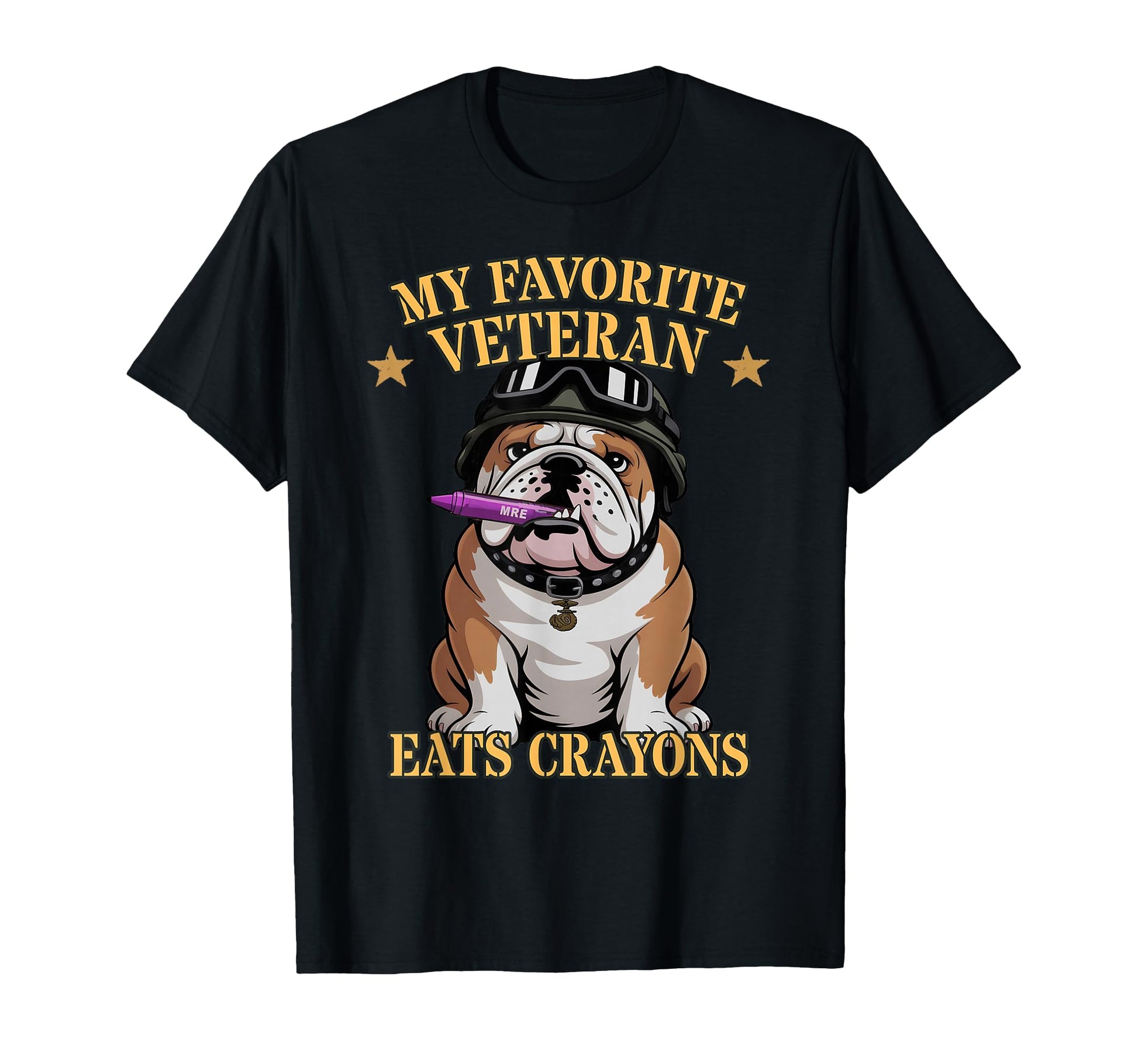 Sarcastic My Favorite Veteran Eats T-Shirt - Unique Graphic Men Women - T-Shirt, Sweatshirt, Hoodie