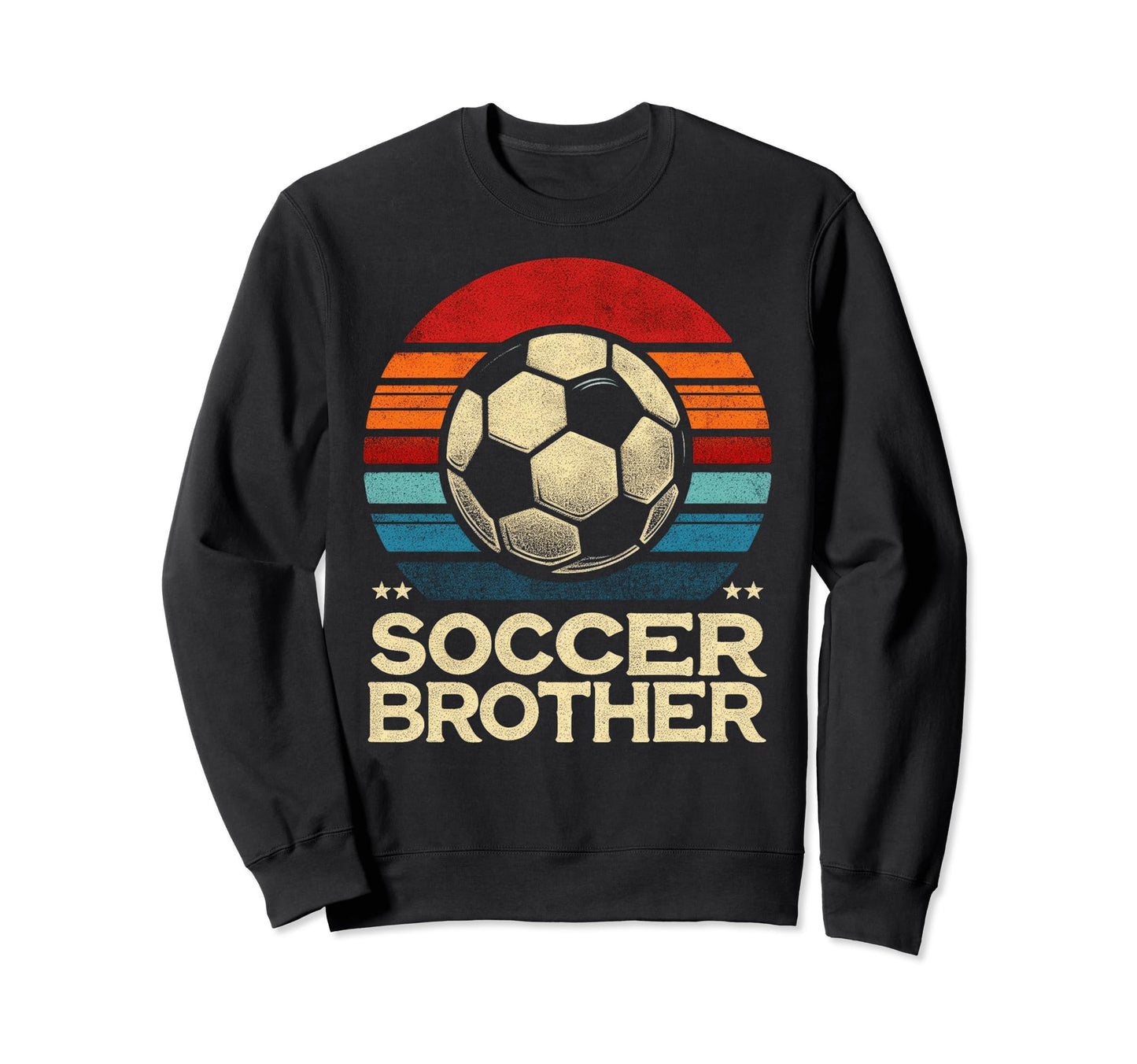 Soccer Brother Family Matching Team Sweatshirt - Aesthetic Graphic Unisex - T-Shirt, Sweatshirt, Hoodie