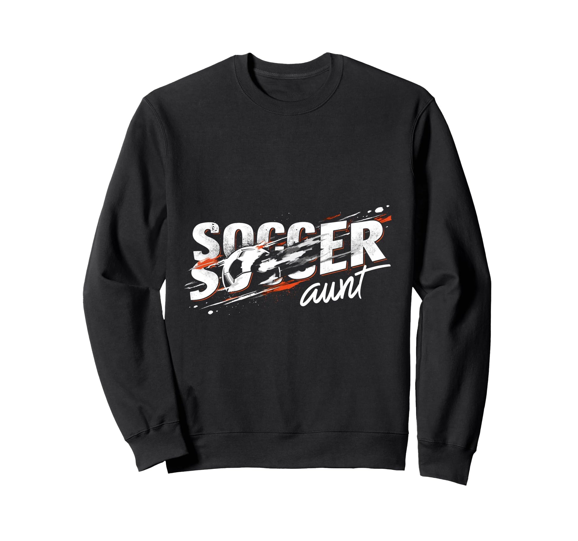 Soccer Aunt Sweatshirt - Trendy Graphic Unisex - T-Shirt, Sweatshirt, Hoodie