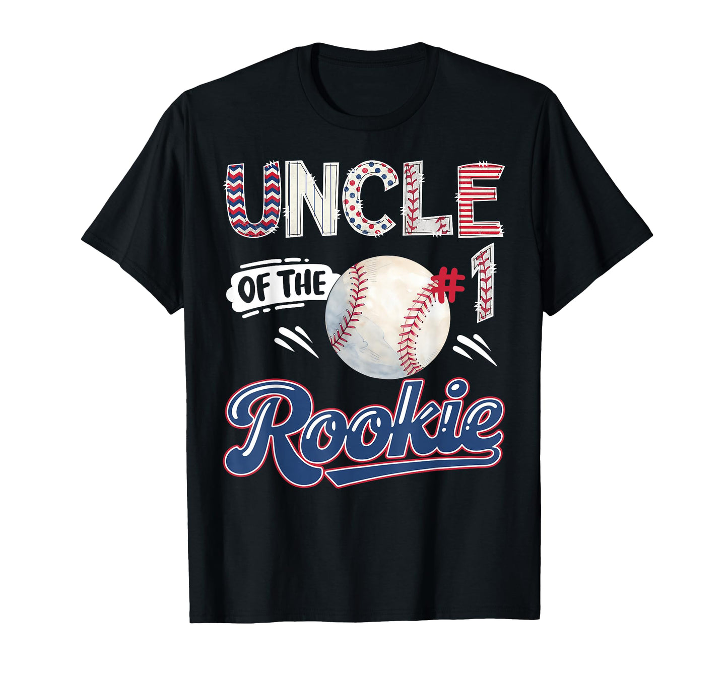 Uncle Rookie Baseball 1St Birthday T-Shirt - Streetwear Style Men Women - T-Shirt, Sweatshirt, Hoodie