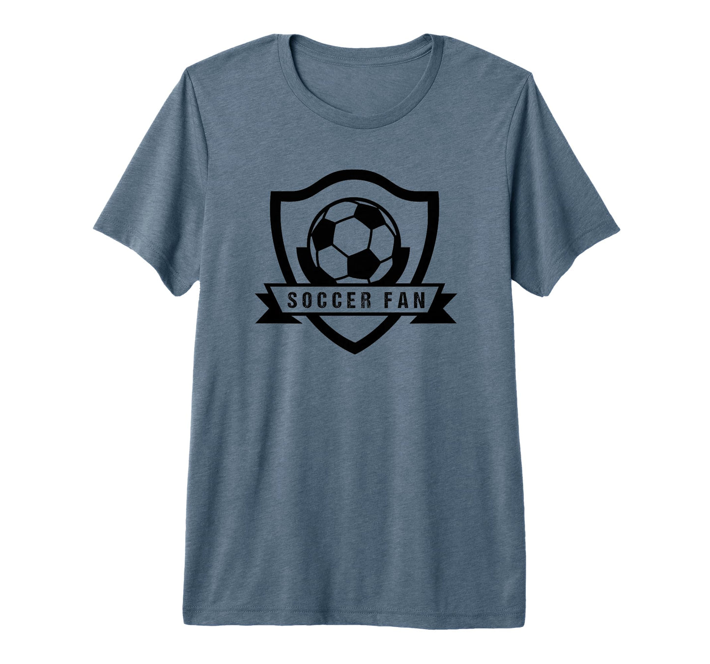 Soccer Fan Funny Soccer Sports Tri Blend T-Shirt - Graphic Print for Adults - T-Shirt, Sweatshirt, Hoodie