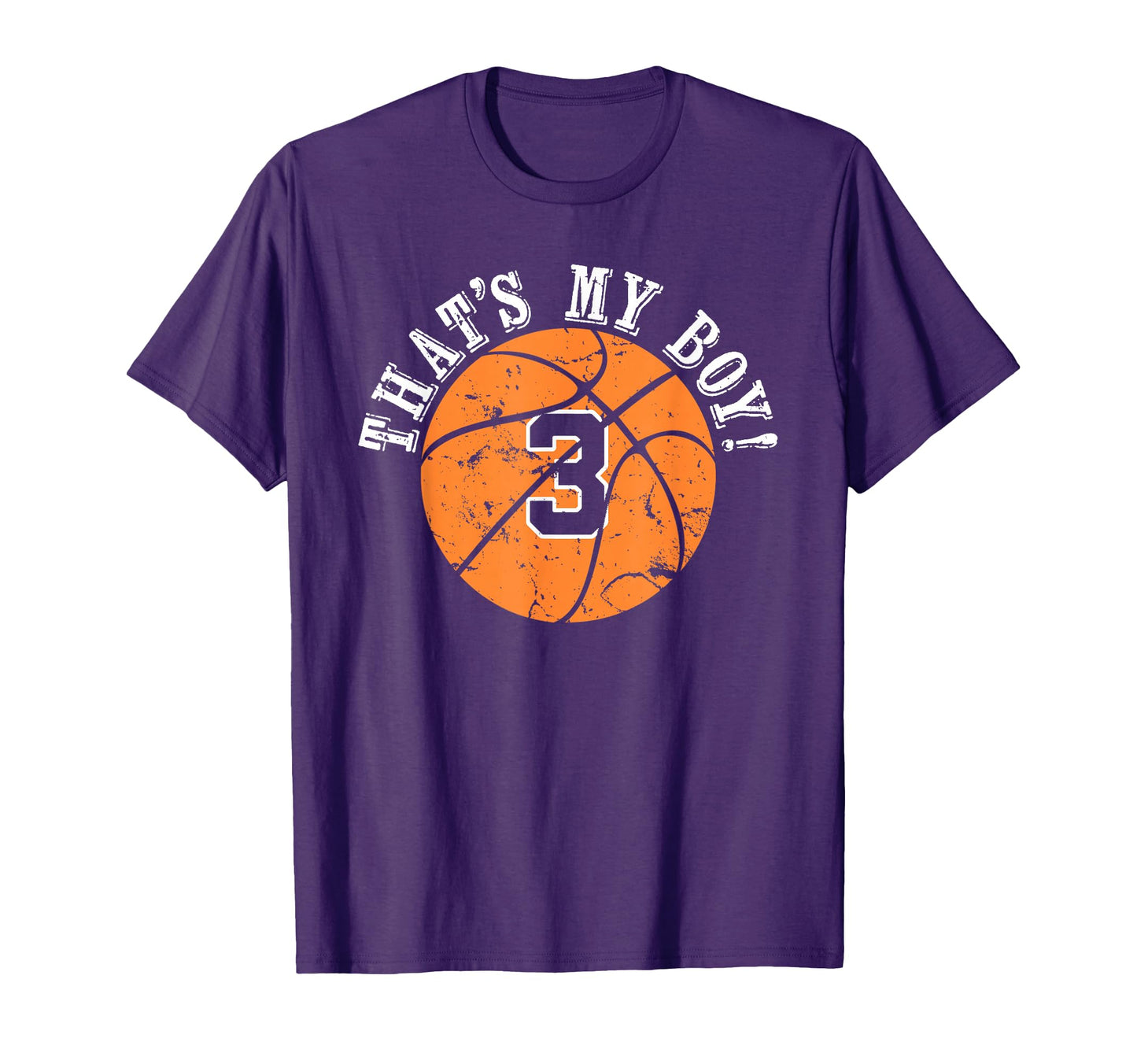 Unique Thats My 3 Basketball Player T-Shirt - Custom Art Print for Adults - T-Shirt, Sweatshirt, Hoodie