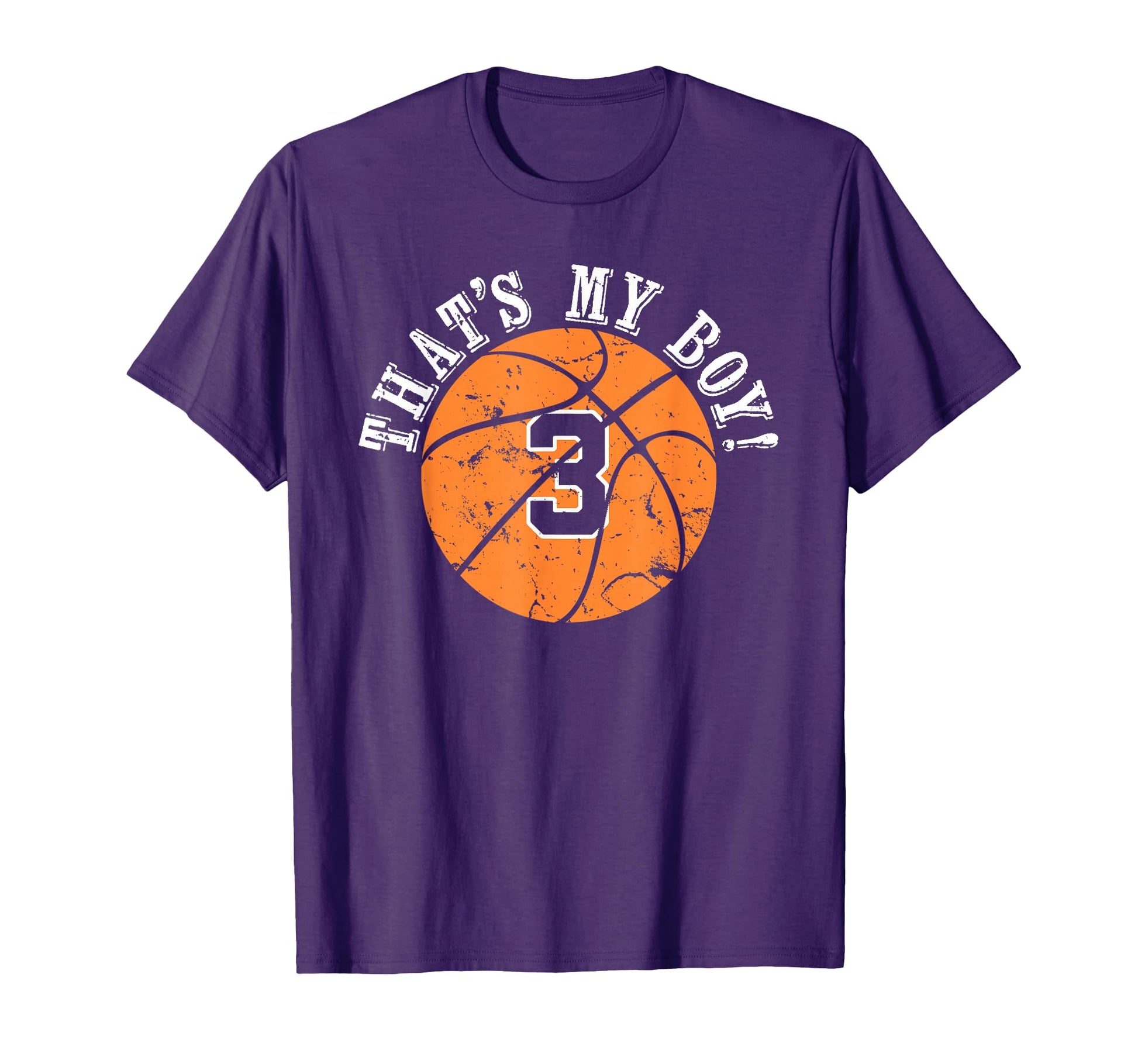 Unique Thats My 3 Basketball Player T-Shirt - Custom Art Print for Adults - T-Shirt, Sweatshirt, Hoodie