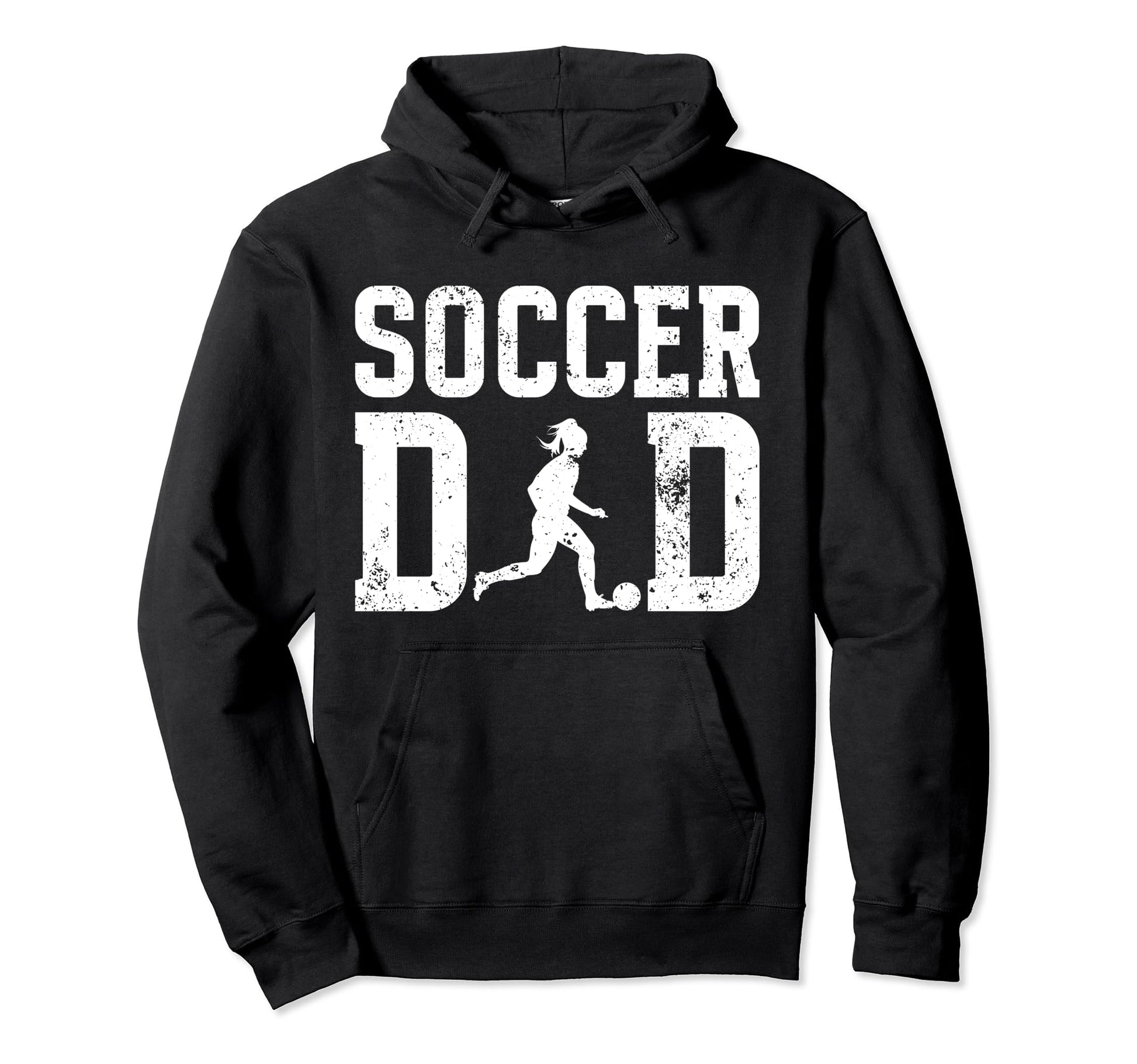 Soccer Dad Soccer Player Dad Proud Hoodie - Custom Art Print for Adults - T-Shirt, Sweatshirt, Hoodie