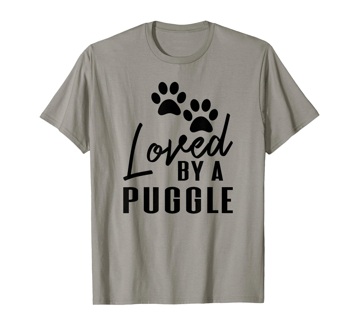 Loved Puggle Dog Mom Or Dog Dad T-Shirt - Aesthetic Graphic Unisex - T-Shirt, Sweatshirt, Hoodie