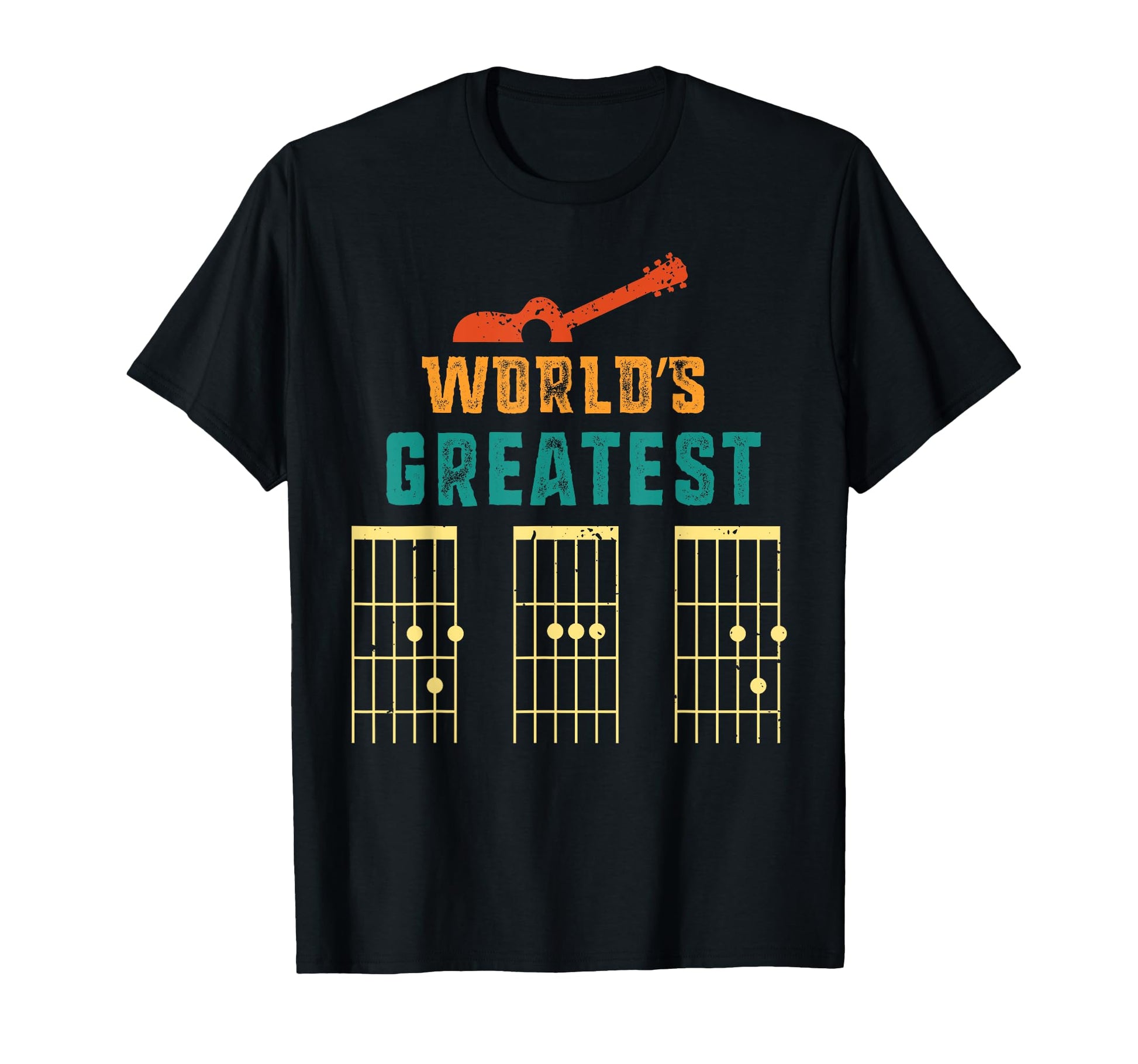 Worlds Greatest Dad Gift Guitarist T-Shirt - Streetwear Style Men Women - T-Shirt, Sweatshirt, Hoodie