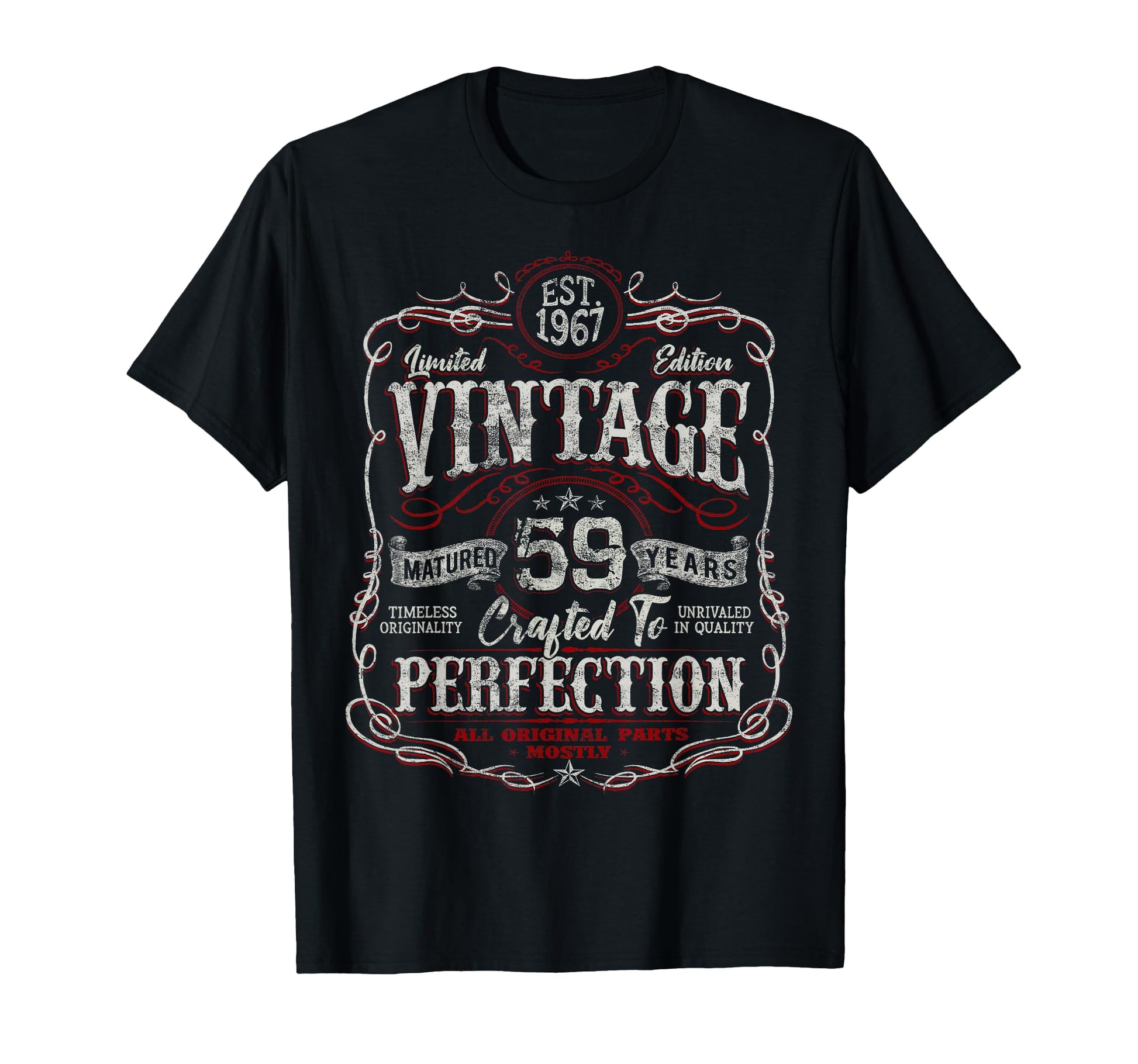 1967 59 Year Old 59Th Birthday T-Shirt - Fun Novelty Design for Adults - T-Shirt, Sweatshirt, Hoodie