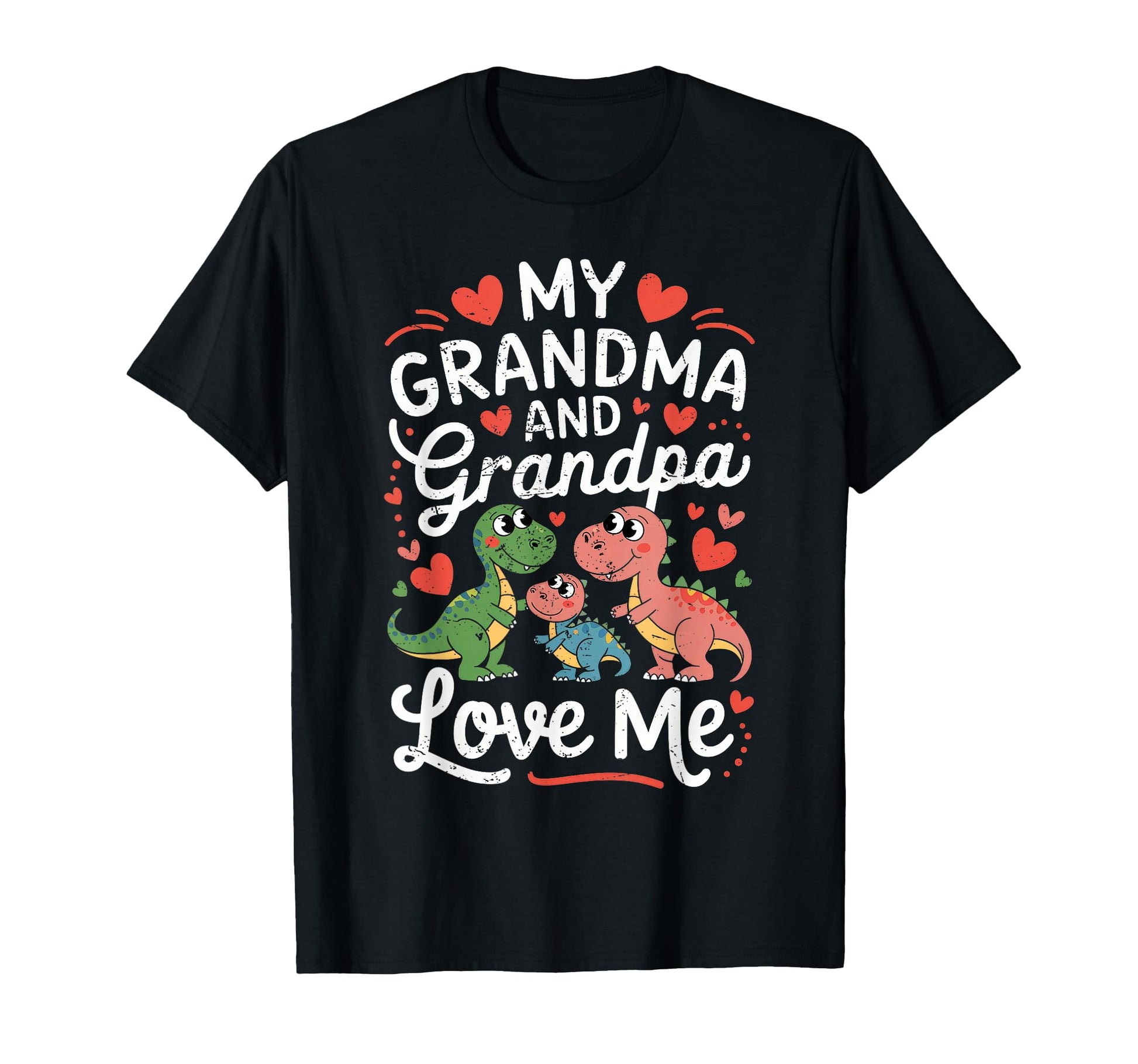 My Grandma And Grandpa Love Me T-Shirt - Graphic Print for Adults - T-Shirt, Sweatshirt, Hoodie
