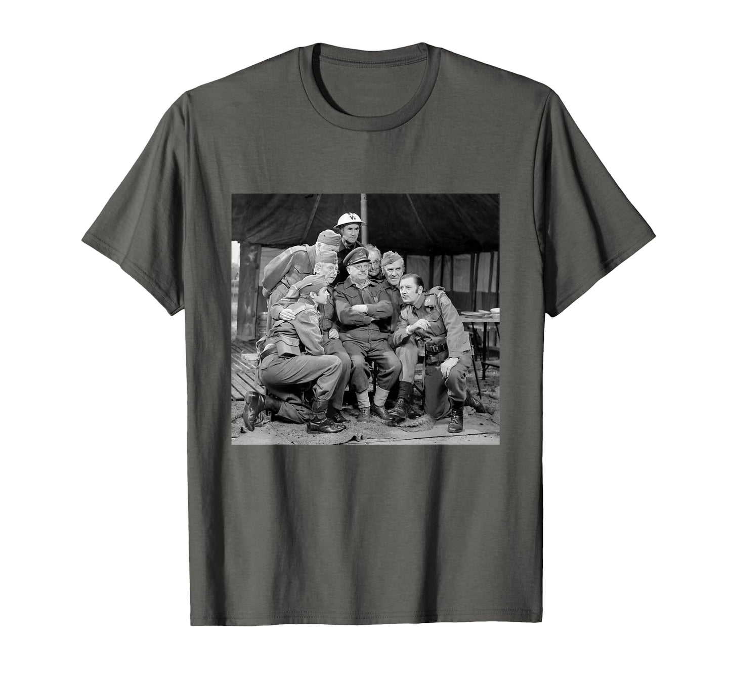Dads Army Captain Mainwaring Co Home T-Shirt - Custom Art Print Unisex - T-Shirt, Sweatshirt, Hoodie