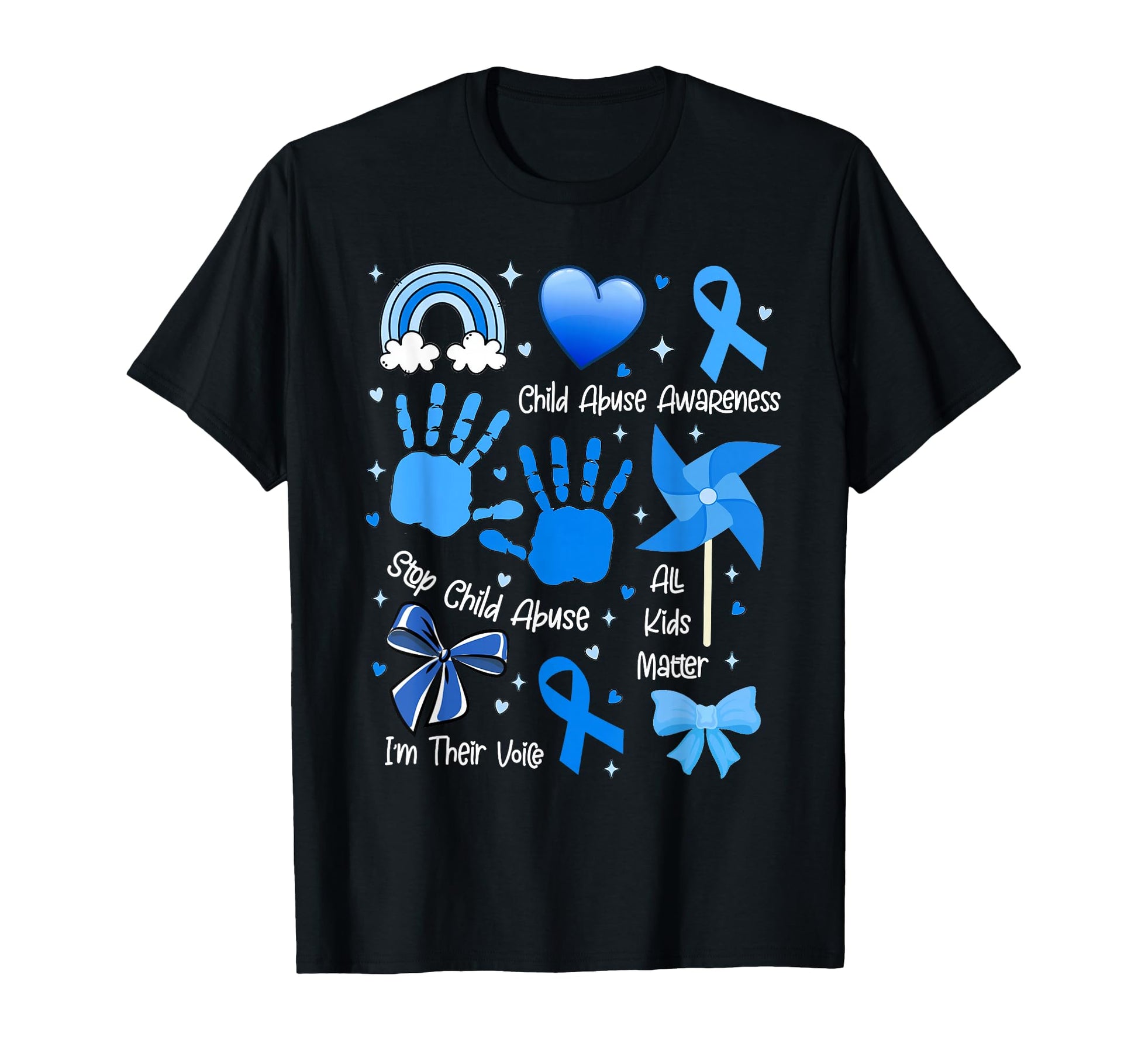 Child Abuse Prevention Awareness Month T-Shirt - Graphic Print for Adults - T-Shirt, Sweatshirt, Hoodie