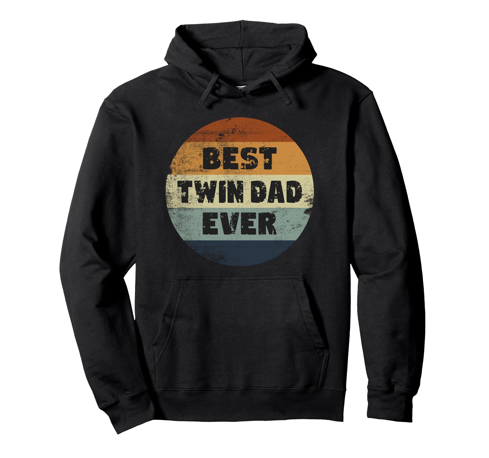 Funny Twin Dad Best Twin Dad Ever Hoodie - Unique Graphic Unisex - T-Shirt, Sweatshirt, Hoodie