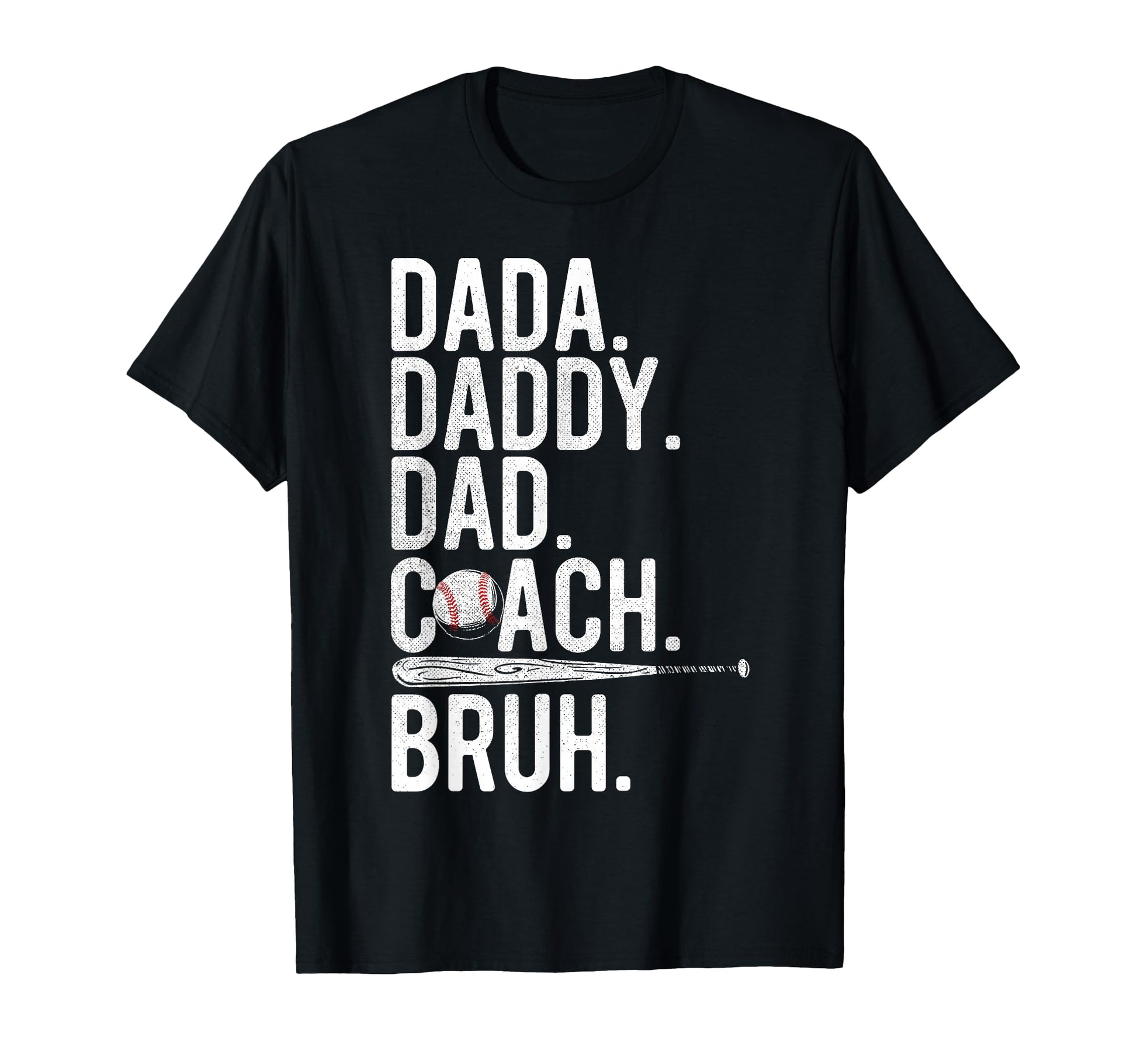 Baseball Coach Dad Fathers Day Funny T-Shirt - Custom Art Print Men Women - T-Shirt, Sweatshirt, Hoodie