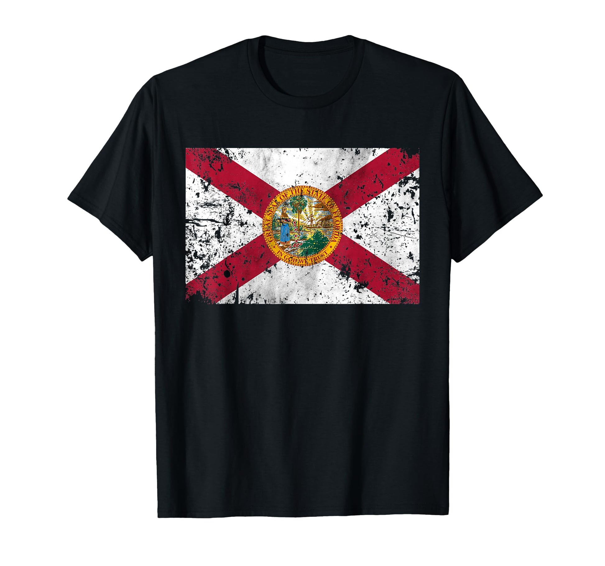 Original Distressed Florida State Flag T-Shirt - Trendy Graphic Men Women - T-Shirt, Sweatshirt, Hoodie