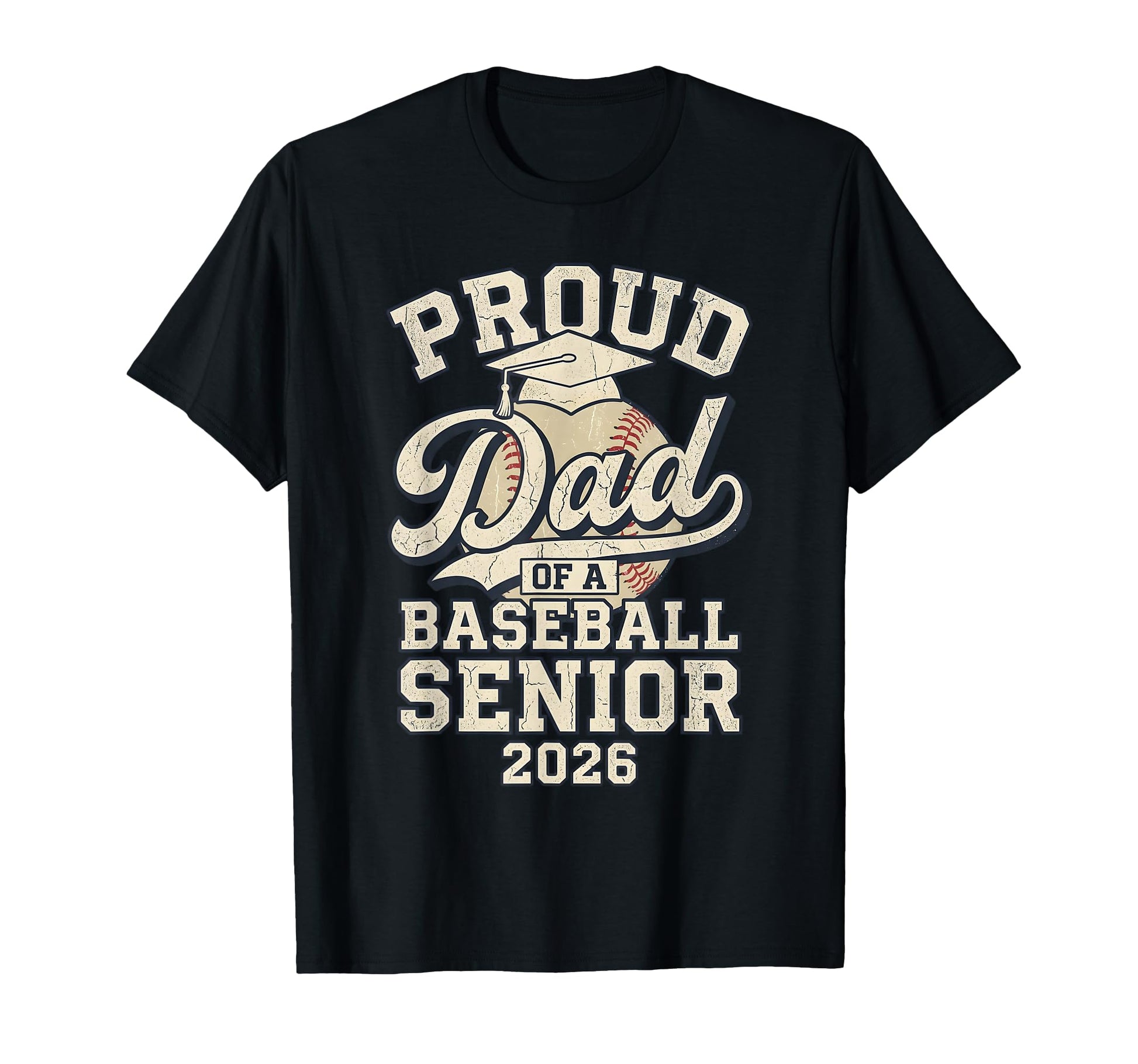 Proud Dad 2026 Graduate Senior T-Shirt - Streetwear Style Men Women - T-Shirt, Sweatshirt, Hoodie