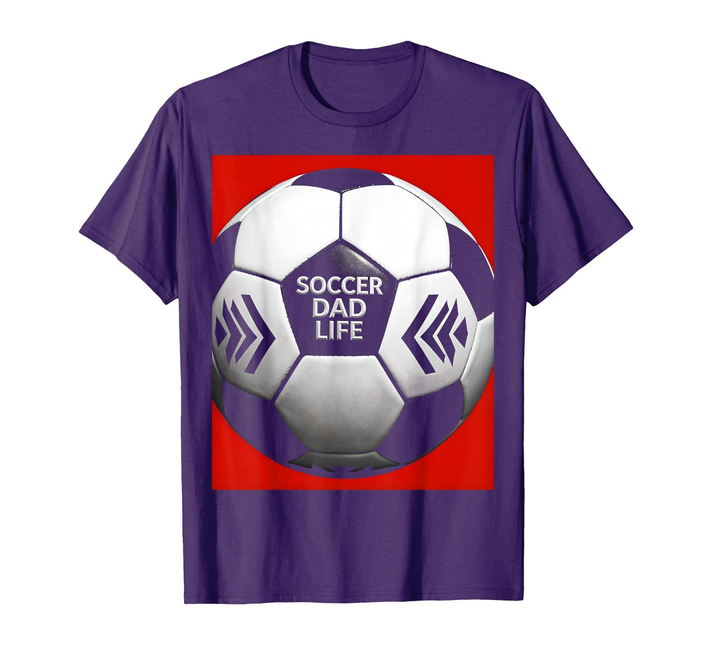 Soccer Dad Life Proud Football Father T-Shirt - Minimalist Print Men Women - T-Shirt, Sweatshirt, Hoodie