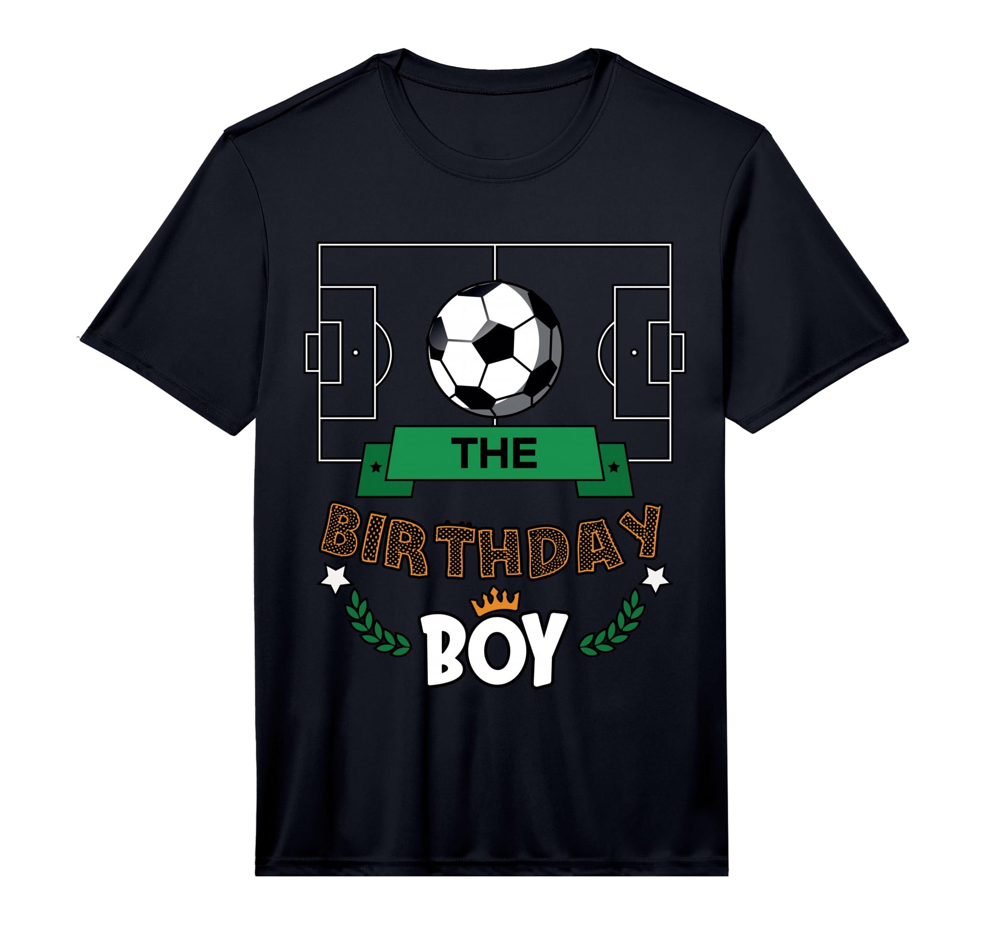 Birthday Soccer Theme Matching T-Shirt - Minimalist Print for Adults - T-Shirt, Sweatshirt, Hoodie