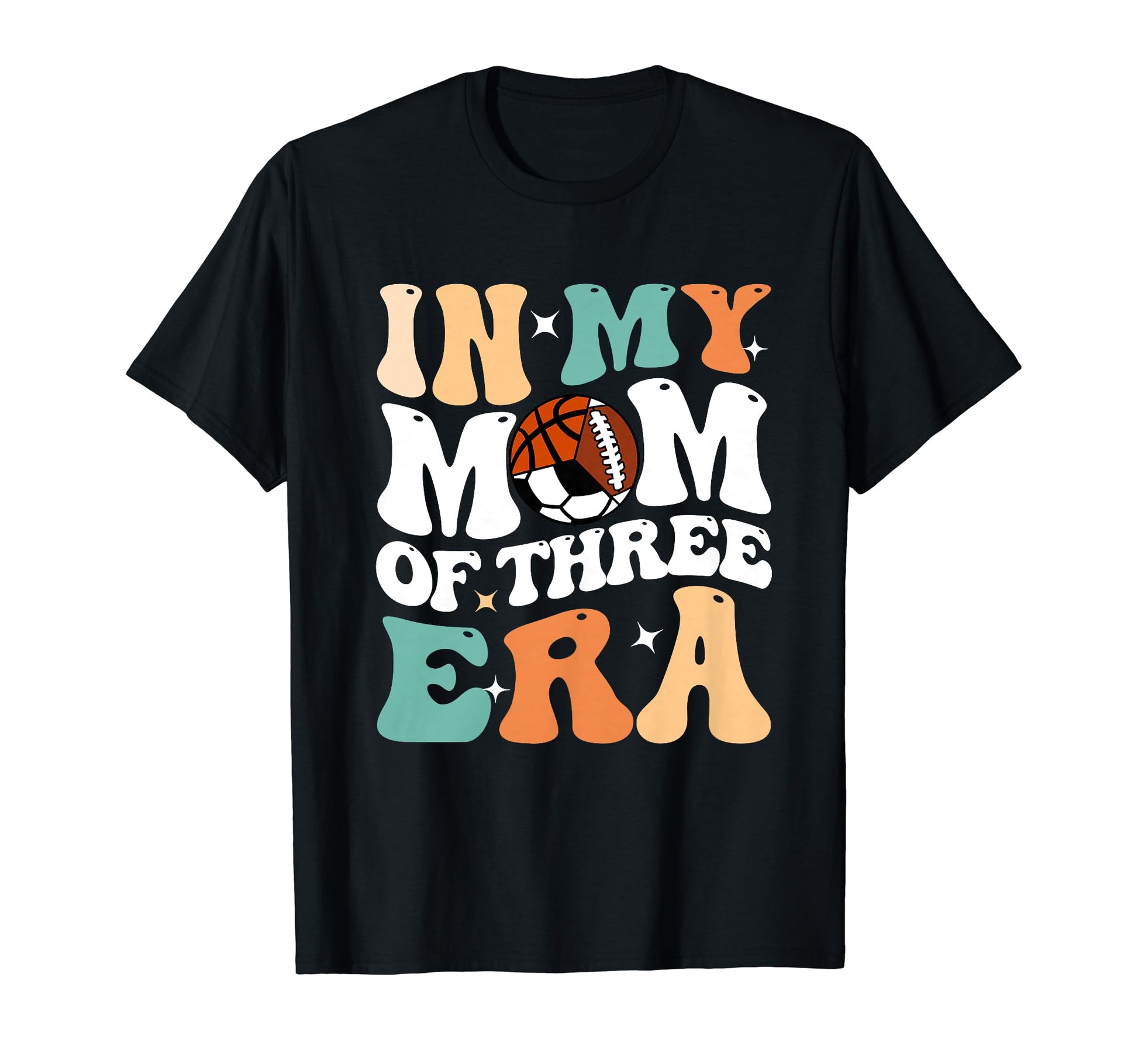 My Mom Three Era Funny Football Soccer T-Shirt - Trendy Graphic Unisex - T-Shirt, Sweatshirt, Hoodie