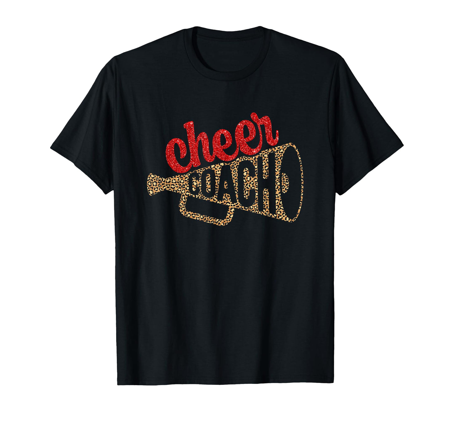 Cheer Coach Megaphone Cheerleader Coach T-Shirt - Aesthetic Graphic Unisex - T-Shirt, Sweatshirt, Hoodie