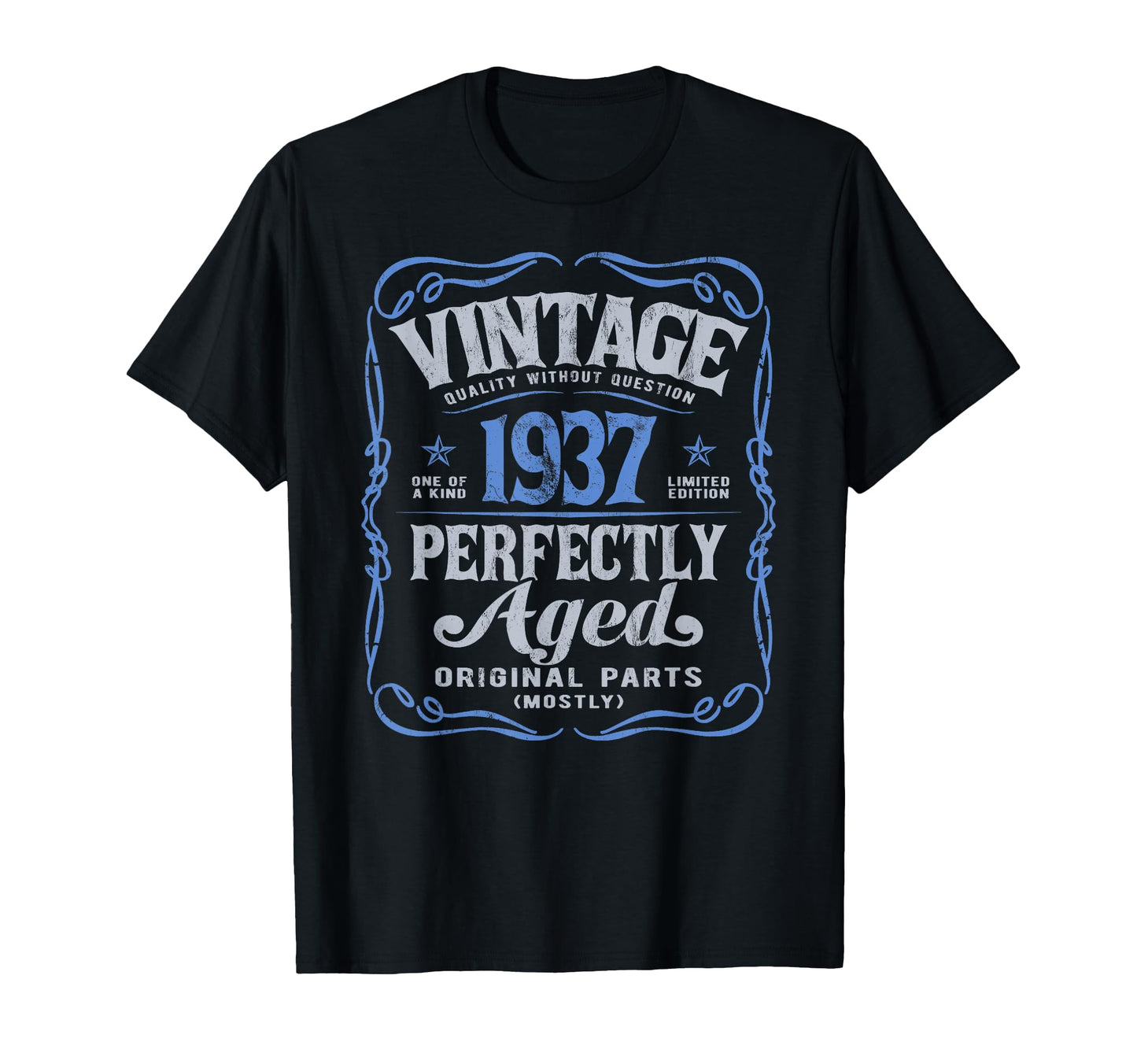Born 1937 88Th Birthday T-Shirt - Aesthetic Graphic Men Women - T-Shirt, Sweatshirt, Hoodie