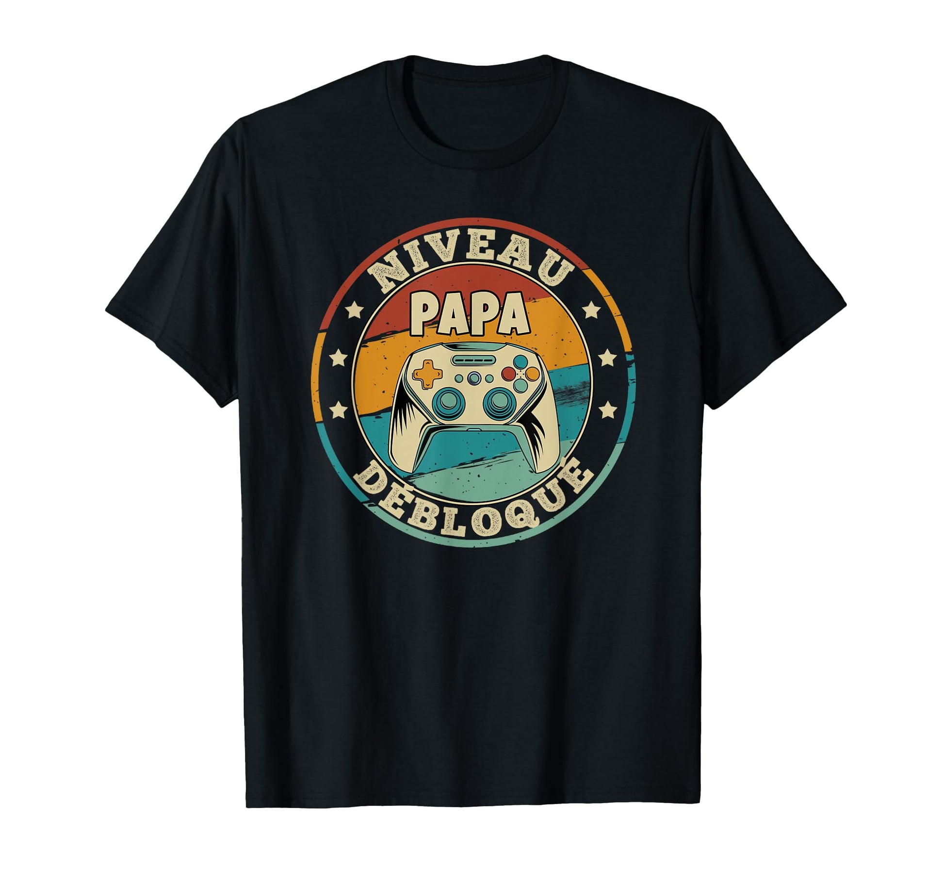 Level Dad Unlocked 2023 Gamer T-Shirt - Graphic Print Men Women - T-Shirt, Sweatshirt, Hoodie