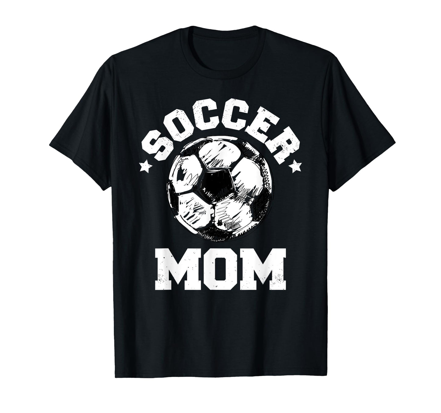Soccer Mom Funny Soccer Ball T-Shirt - Casual Everyday Wear Men Women - T-Shirt, Sweatshirt, Hoodie