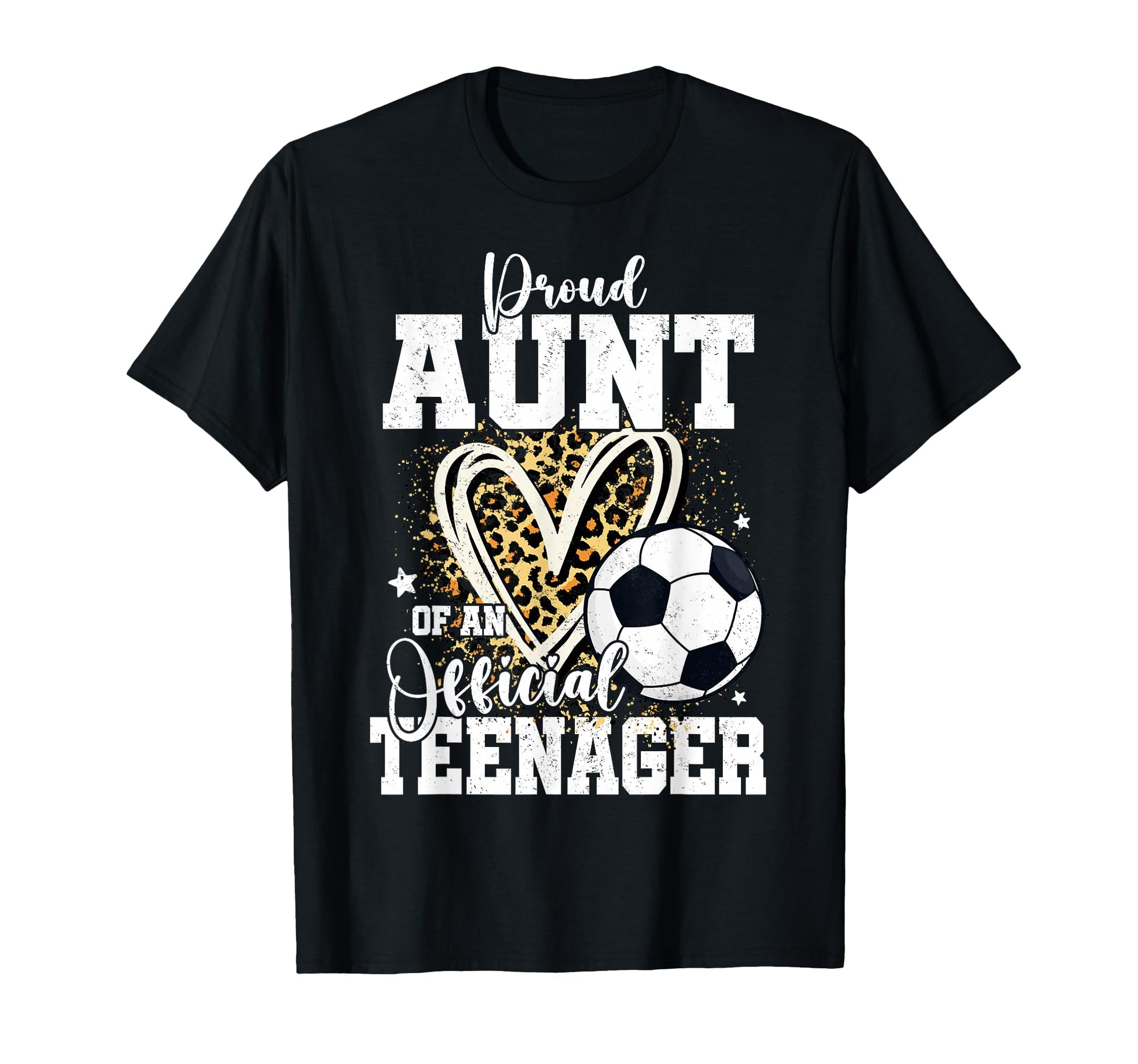 Proud Aunt Teenager 13Th Birthday T-Shirt - Minimalist Print for Adults - T-Shirt, Sweatshirt, Hoodie