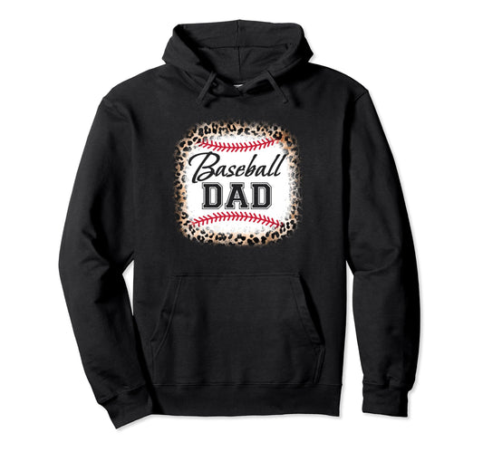 Baseball Fathers Day Dad Hoodie - Casual Everyday Wear Unisex - T-Shirt, Sweatshirt, Hoodie