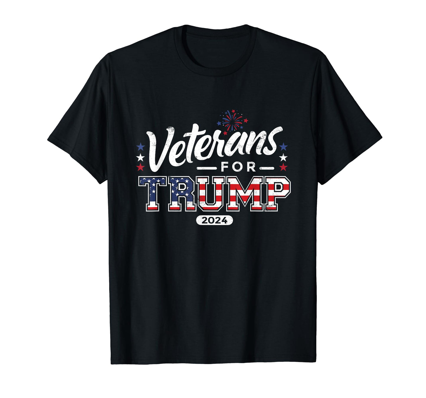 Funny Grandpa Dad Veterans Trump 2024 T-Shirt - Graphic Print Men Women - T-Shirt, Sweatshirt, Hoodie