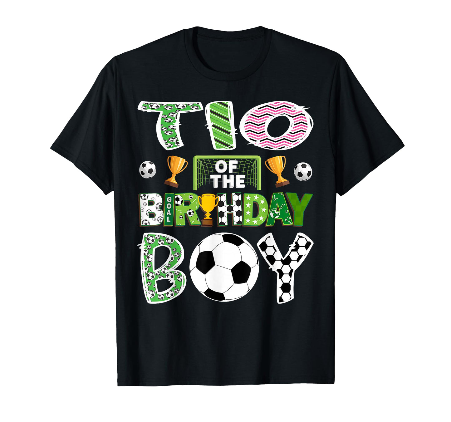 Tio Birthday Soccer Player Game T-Shirt - Casual Everyday Wear for Adults - T-Shirt, Sweatshirt, Hoodie