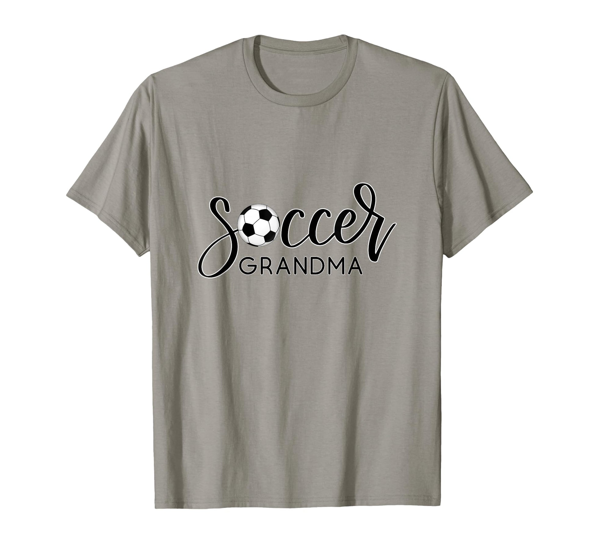 Soccer Grandma Soccer Ball And Hand T-Shirt - Minimalist Print Men Women - T-Shirt, Sweatshirt, Hoodie