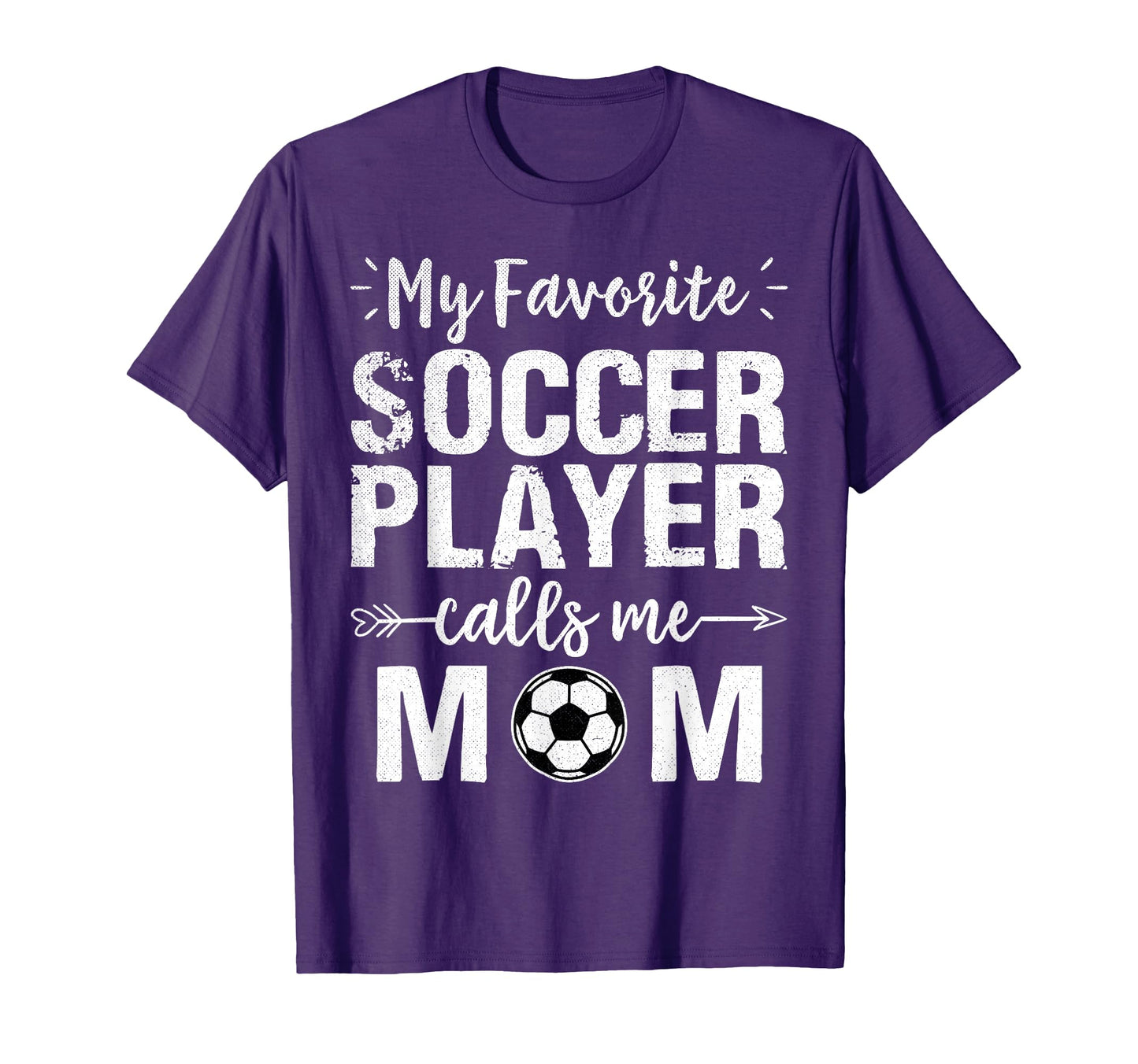 My Favorite Soccer Player Calls Mom T-Shirt - Unique Graphic Men Women - T-Shirt, Sweatshirt, Hoodie