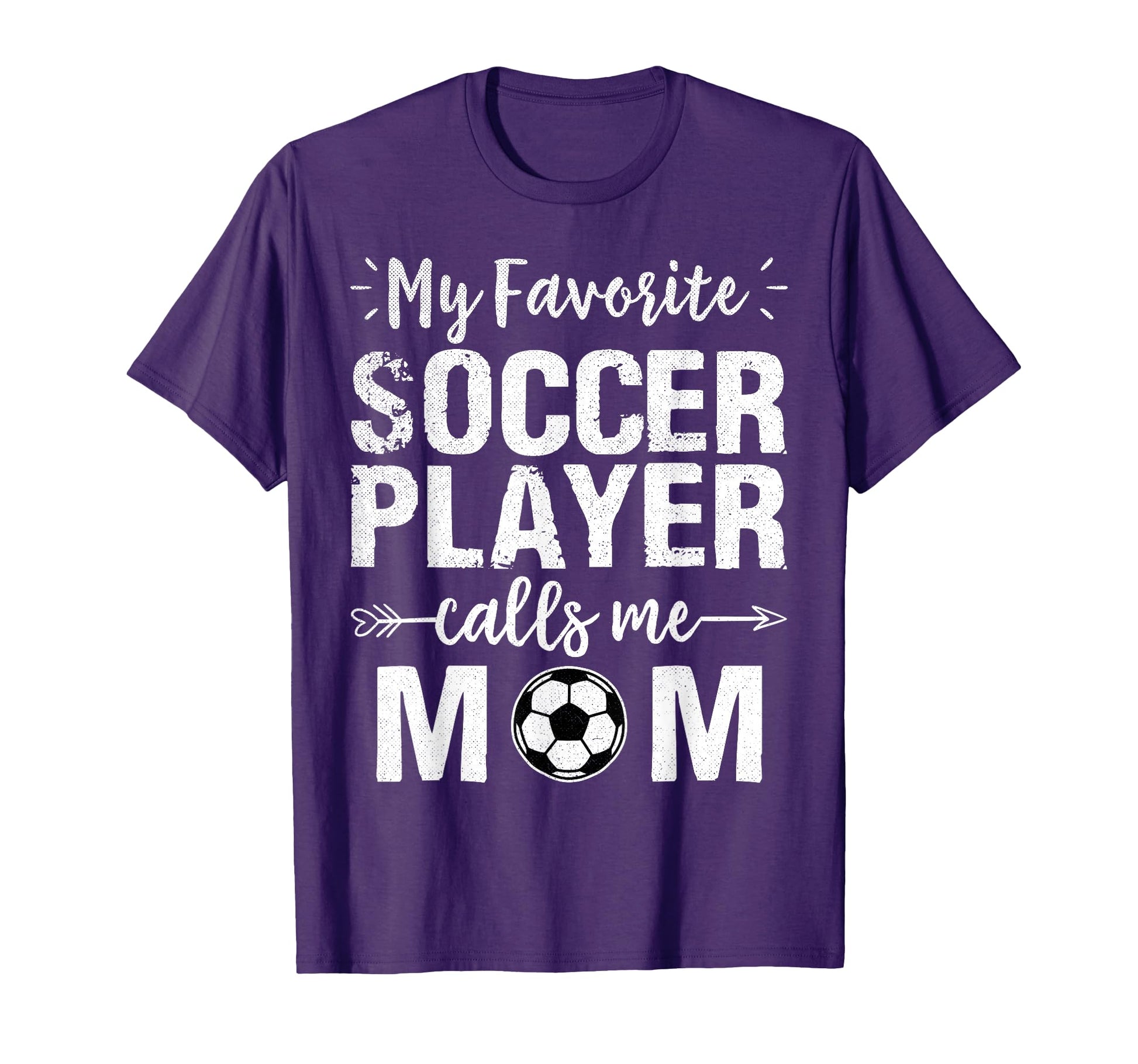 My Favorite Soccer Player Calls Mom T-Shirt - Unique Graphic Men Women - T-Shirt, Sweatshirt, Hoodie