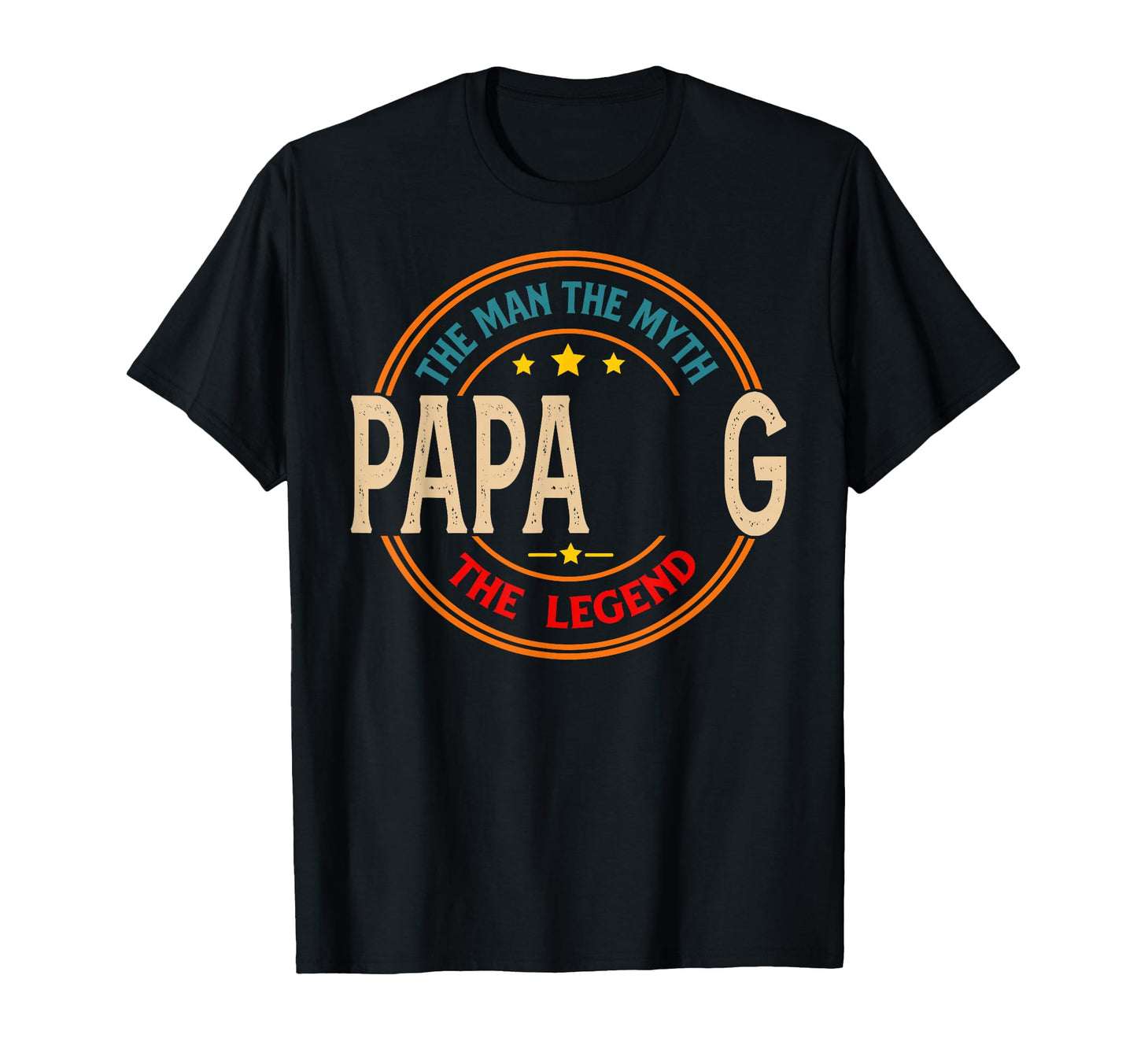 Papa G Legend Funny Papa G Fathers T-Shirt - Minimalist Print for Adults - T-Shirt, Sweatshirt, Hoodie