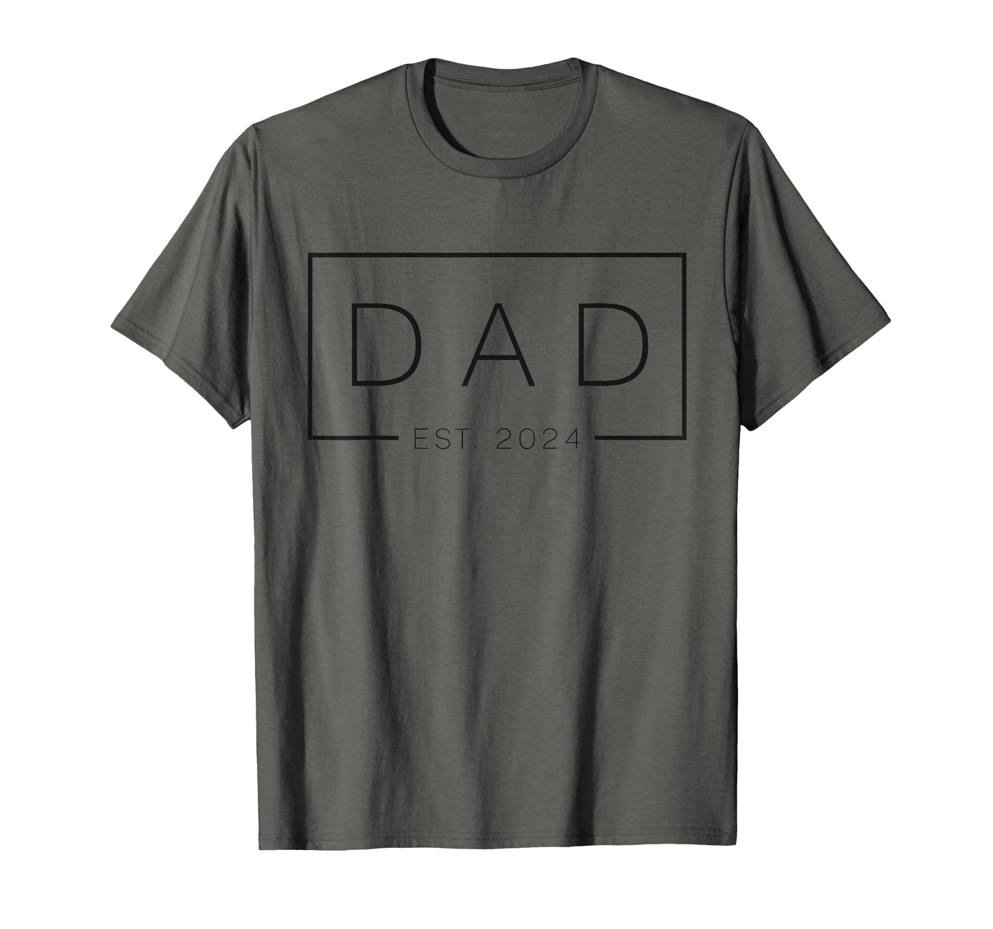 Mens Dad Est 2024 First Fathers T-Shirt - Casual Everyday Wear for Adults - T-Shirt, Sweatshirt, Hoodie