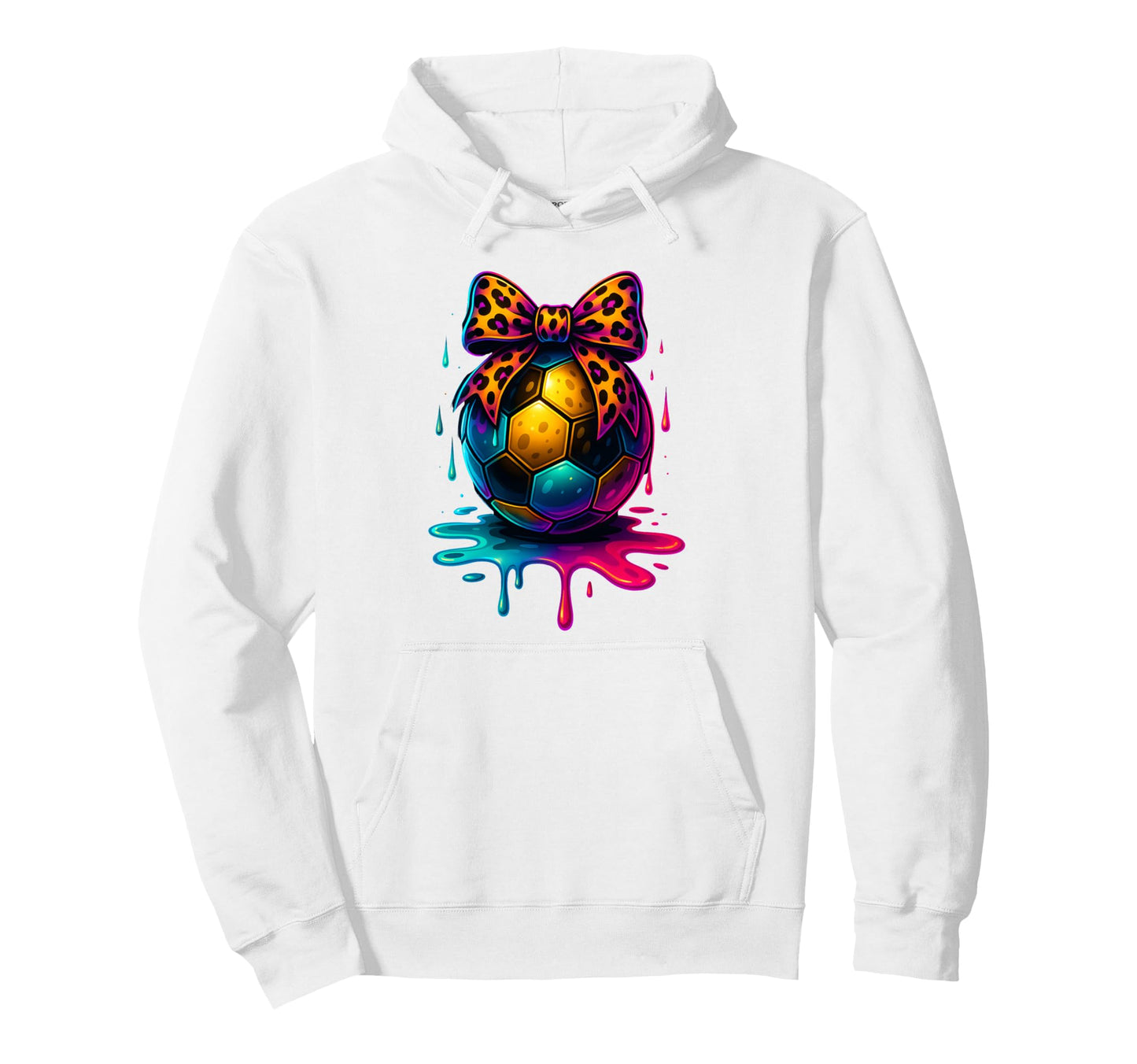 Soccer Coquette Bow Soccer Mom Sister Hoodie - Unique Graphic for Adults - T-Shirt, Sweatshirt, Hoodie