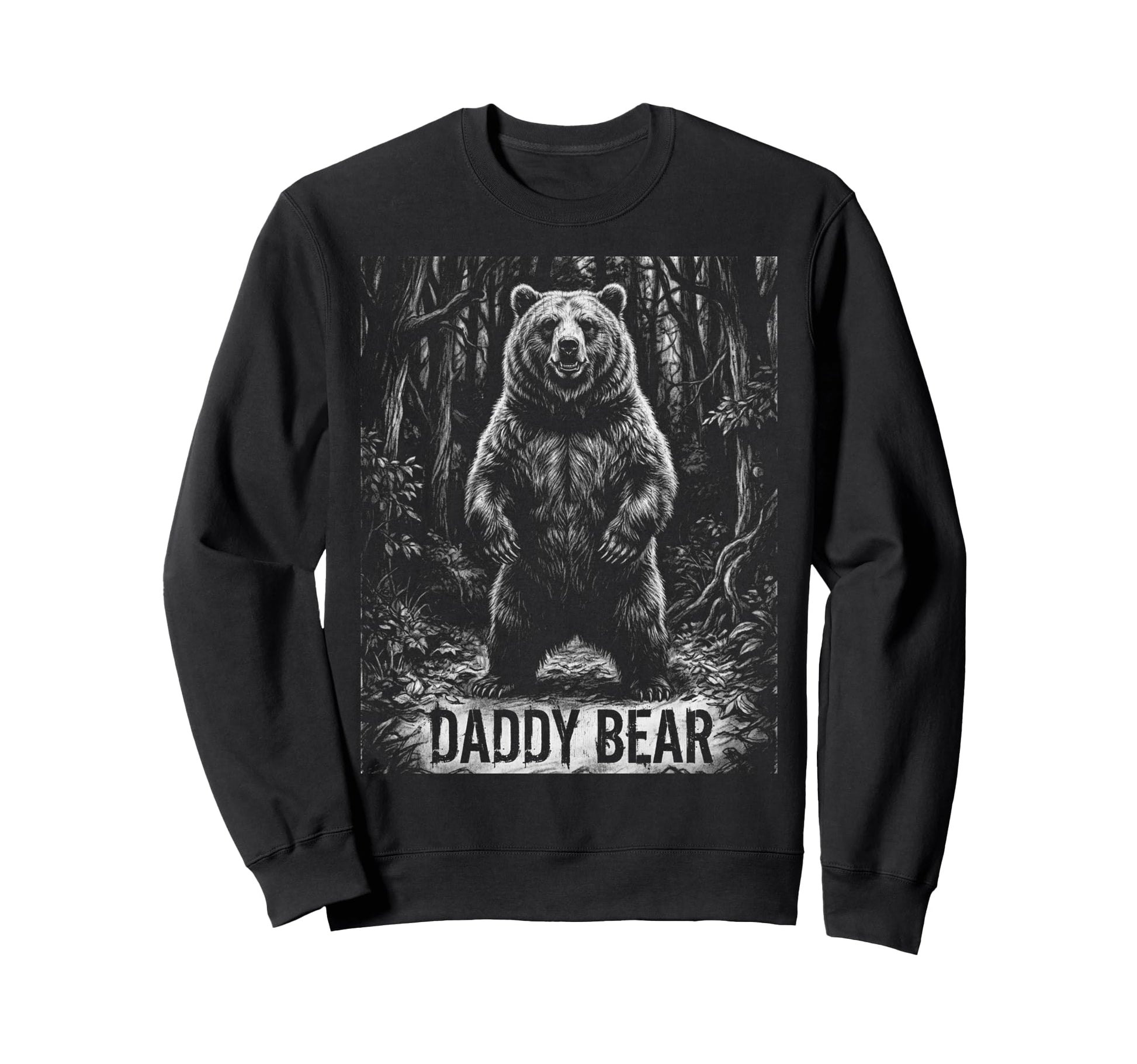 Daddy Bear Family Matching Dad Sweatshirt - Trendy Graphic Unisex - T-Shirt, Sweatshirt, Hoodie