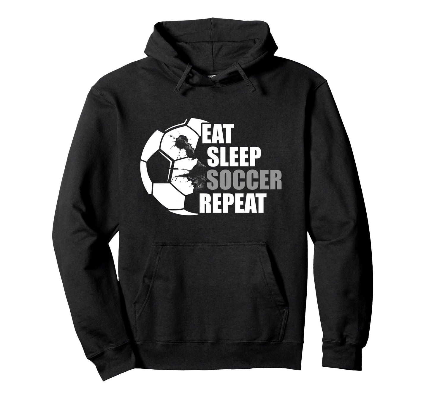 Funny Soccer Hoodie - Fun Novelty Design Unisex - T-Shirt, Sweatshirt, Hoodie